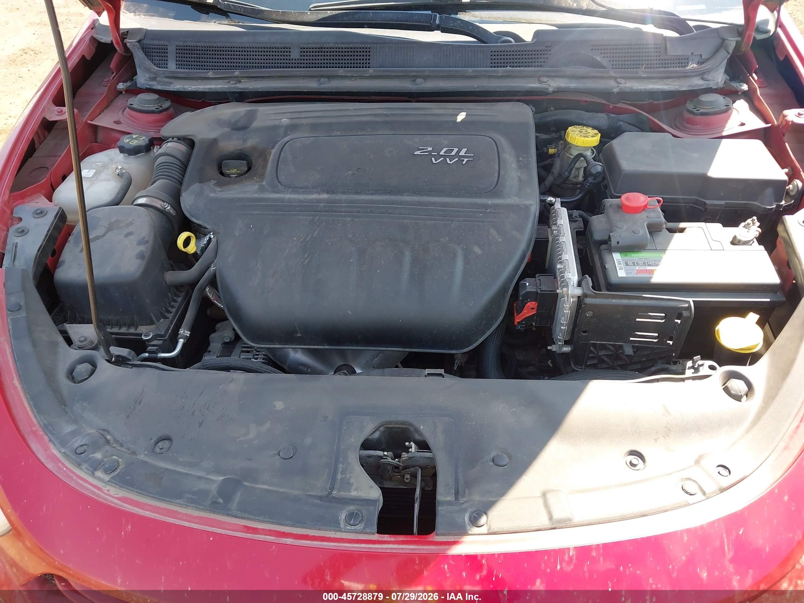 2013 Dodge Dart Se Red vin: 1C3CDFAA2DD245042