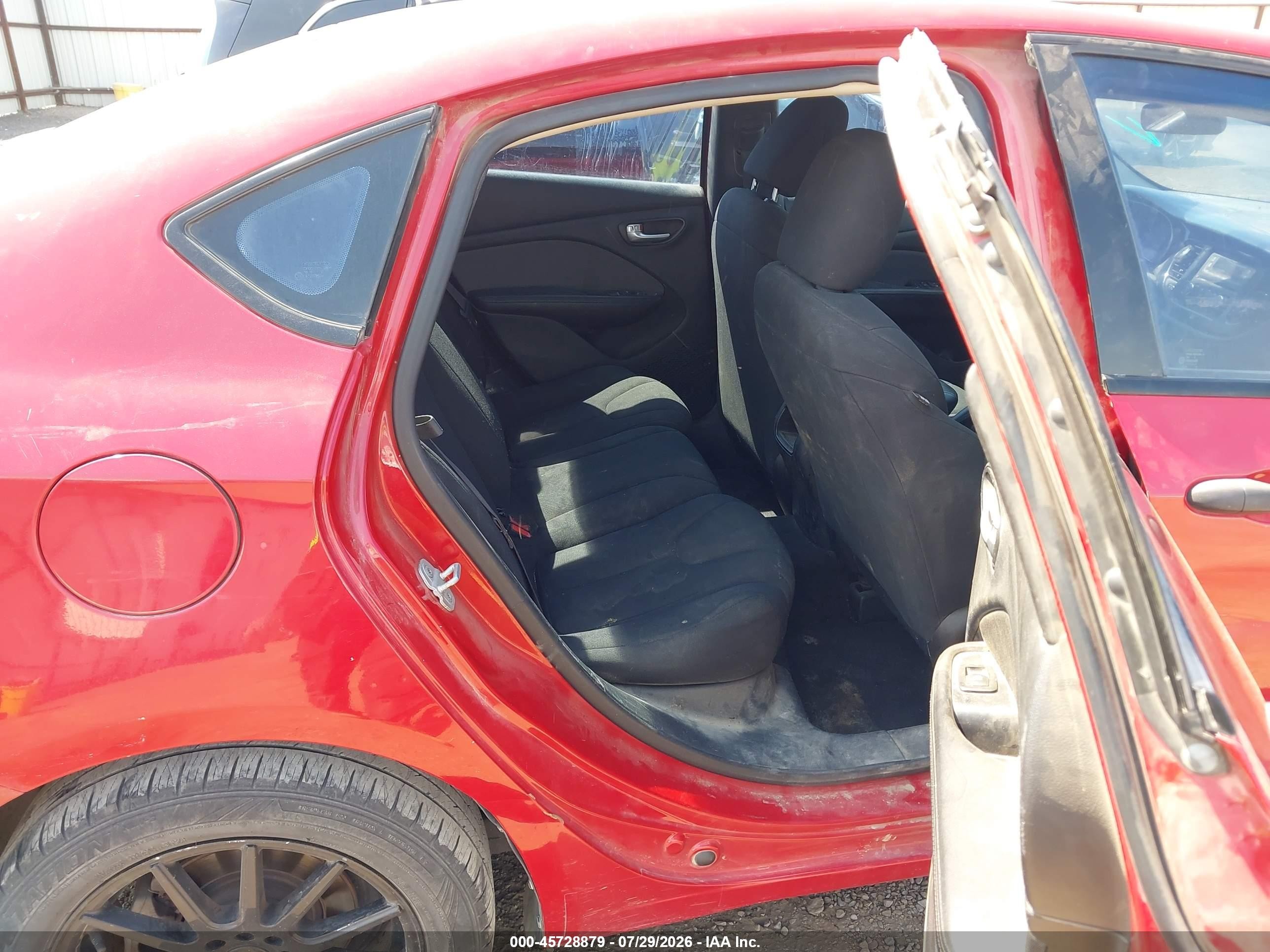 2013 Dodge Dart Se Red vin: 1C3CDFAA2DD245042