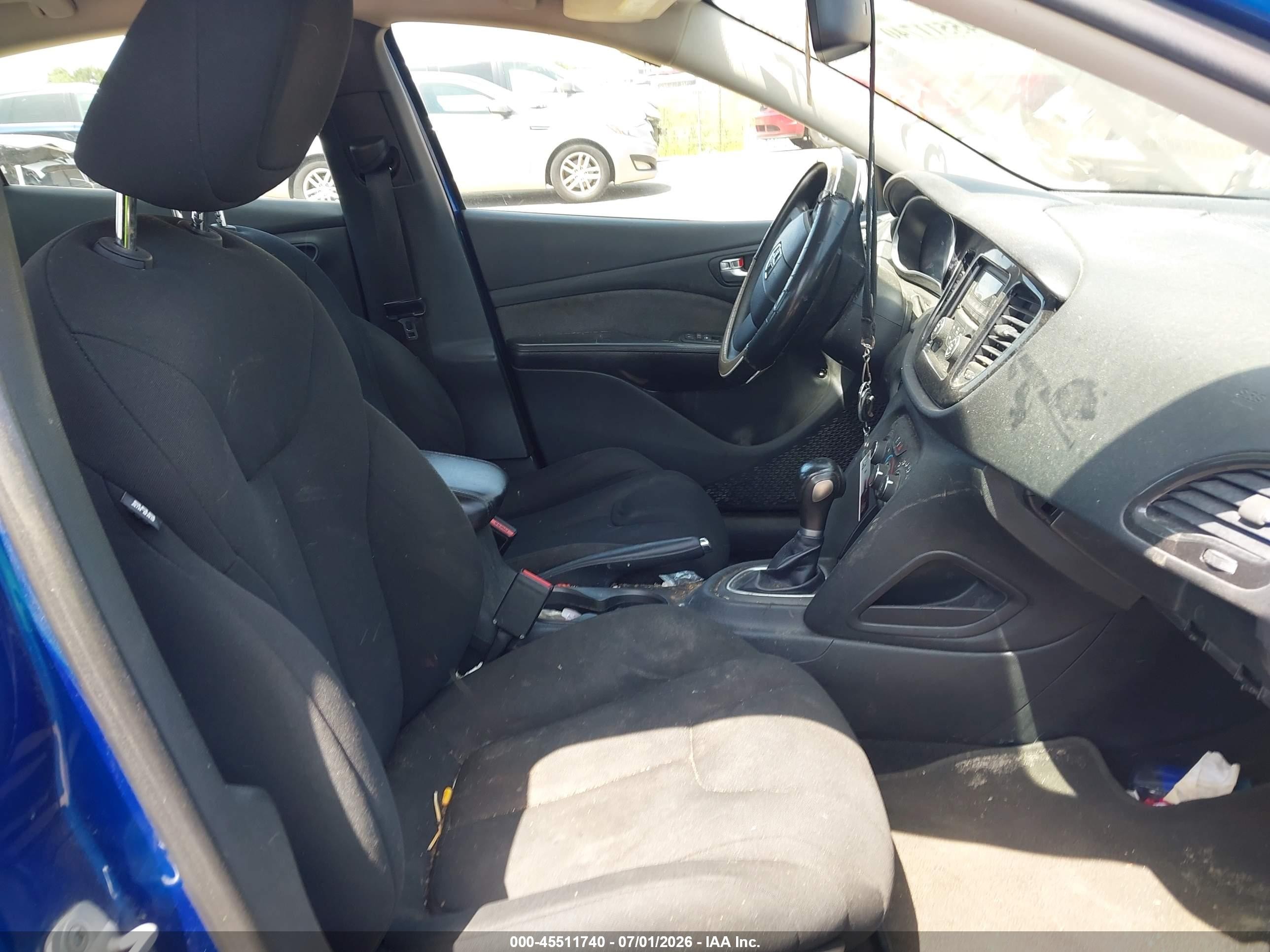 2013 Dodge Dart Se/aero Blue vin: 1C3CDFAA2DD287579