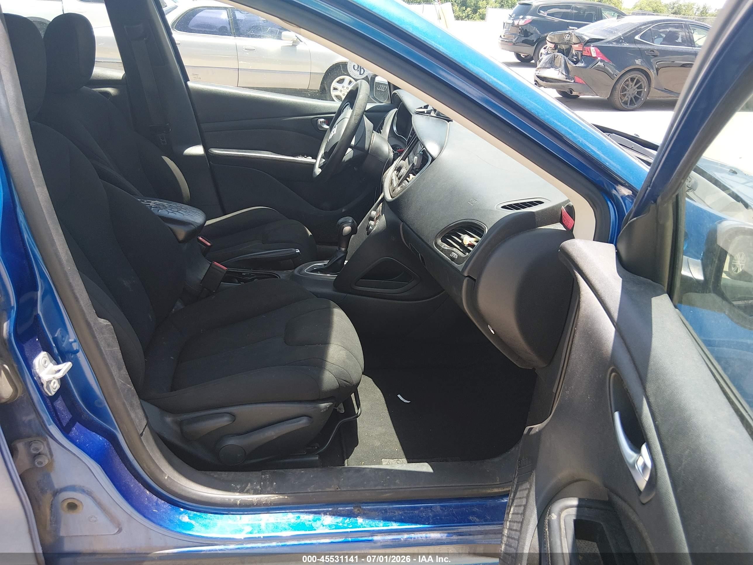 2013 Dodge Dart Se Blue vin: 1C3CDFAA2DD305854