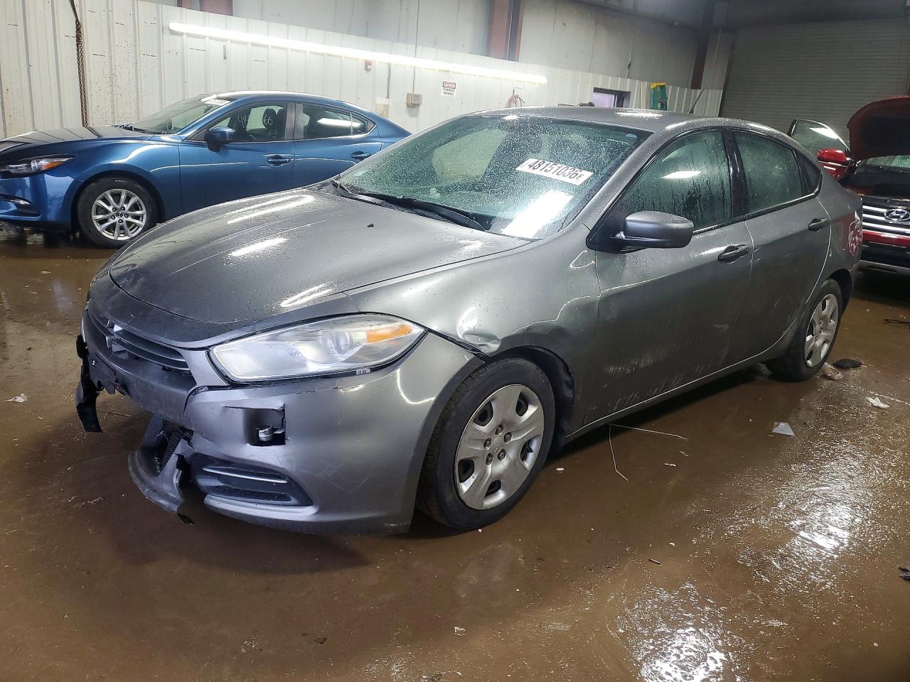 2013 Dodge Dart Se Gray vin: 1C3CDFAA2DD329233