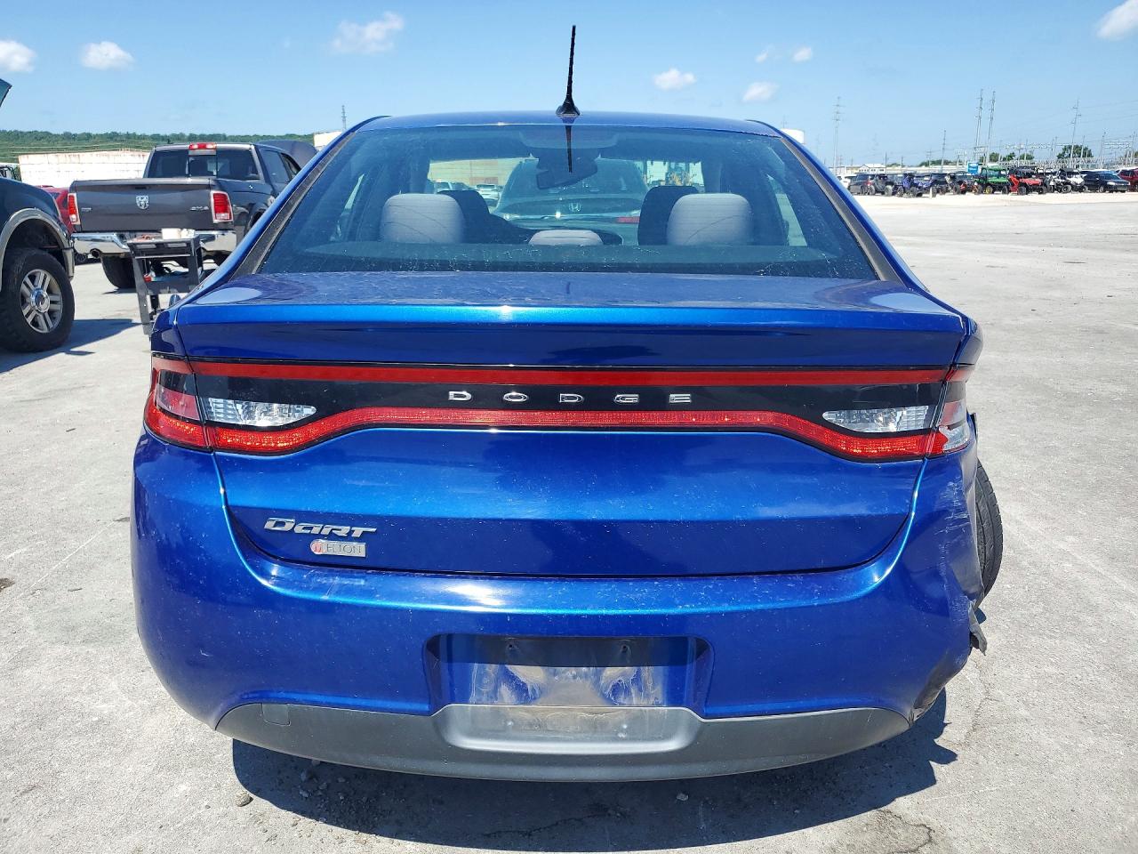 2014 Dodge Dart Se Blue vin: 1C3CDFAA2ED702112