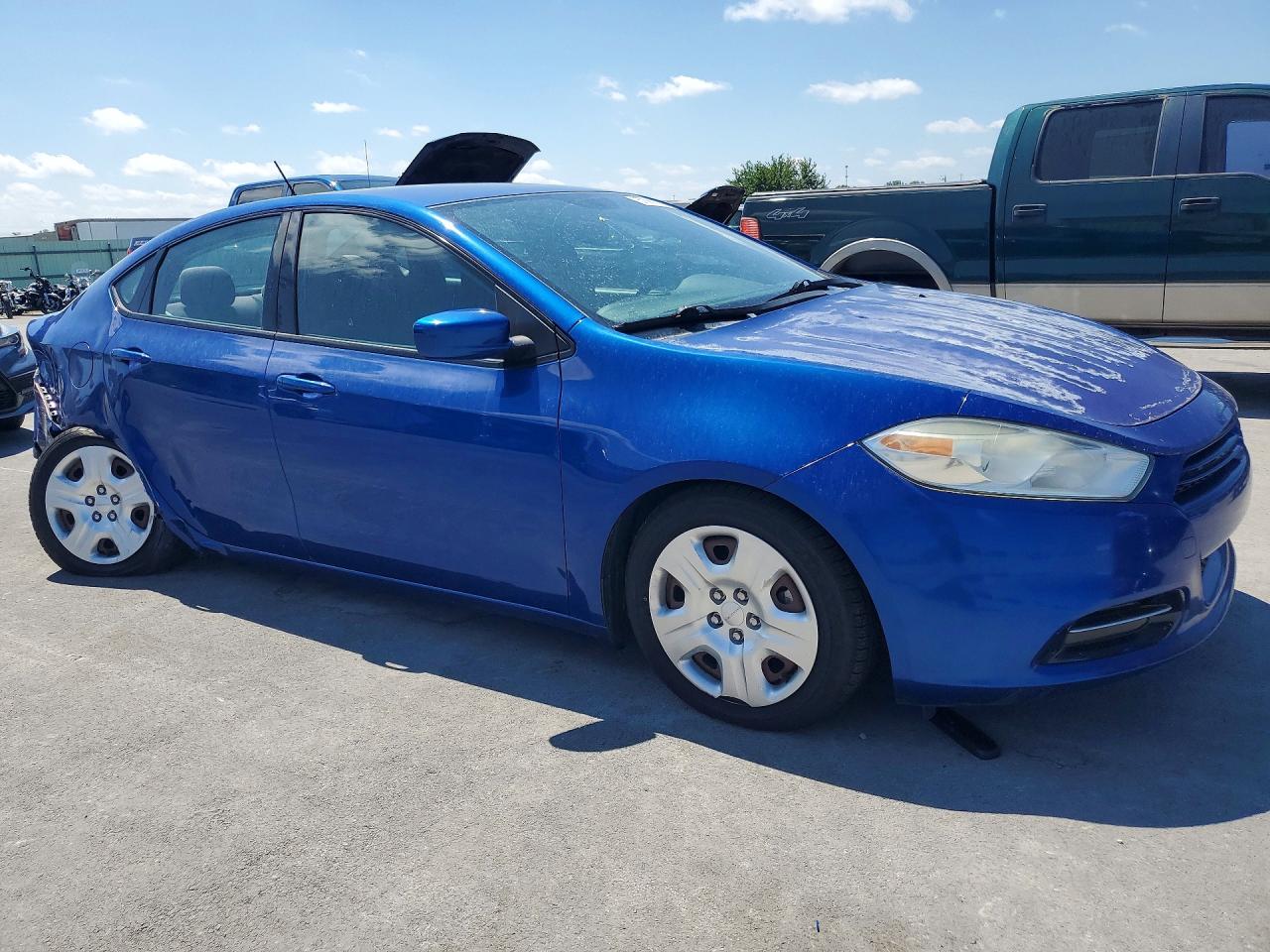 2014 Dodge Dart Se Blue vin: 1C3CDFAA2ED702112
