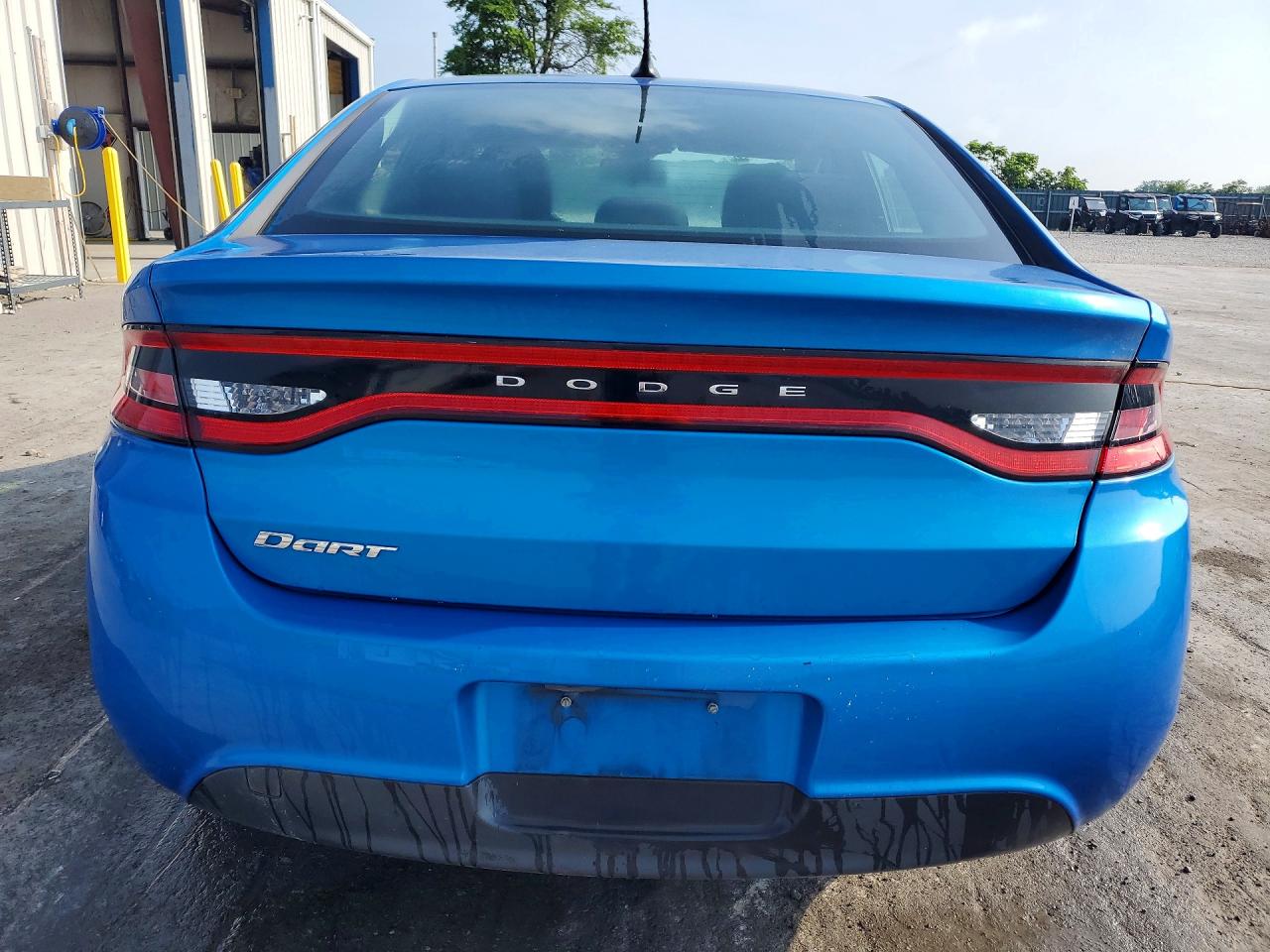 2015 Dodge Dart Se Blue vin: 1C3CDFAA2FD299329
