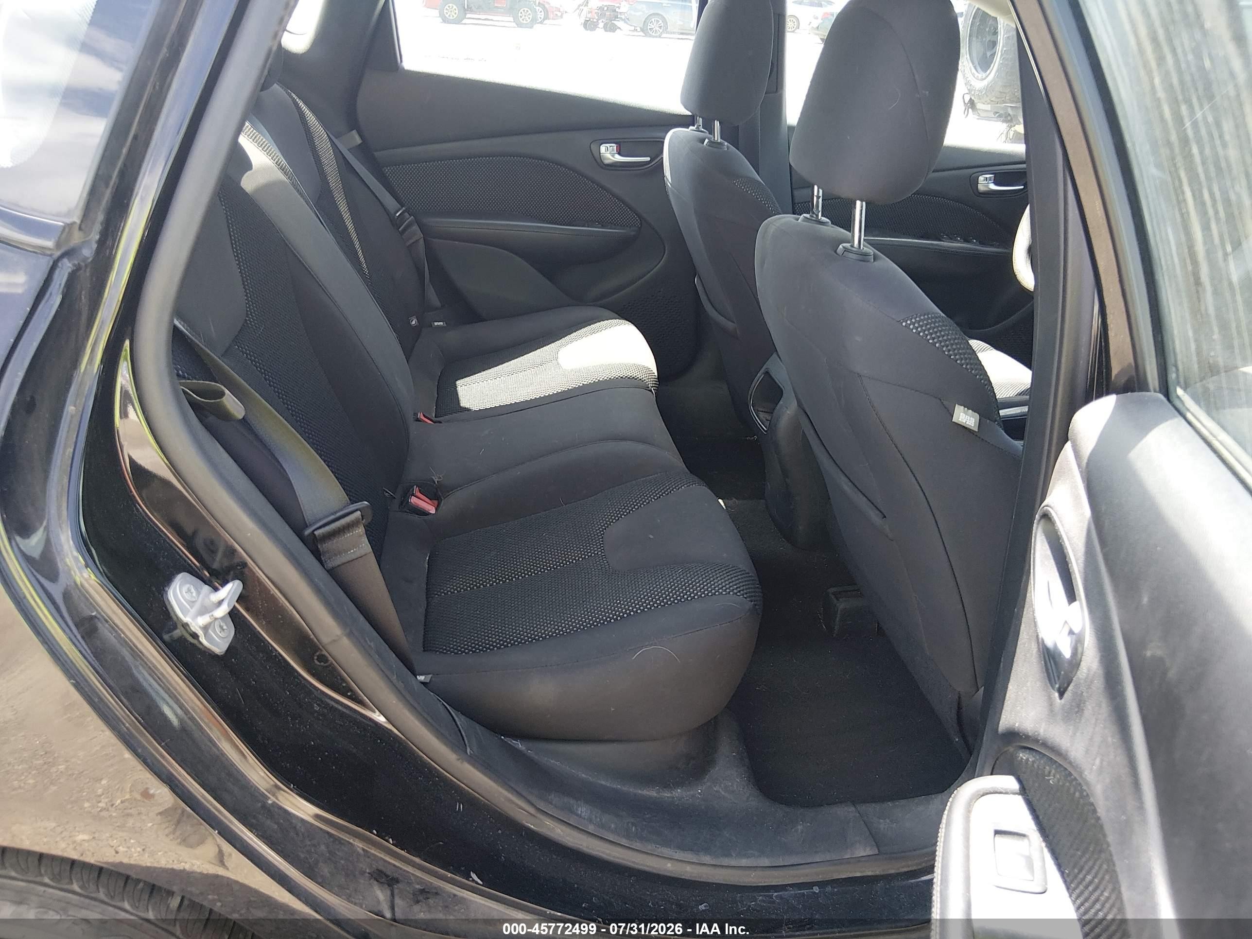 2015 Dodge Dart Se Black vin: 1C3CDFAA2FD300771