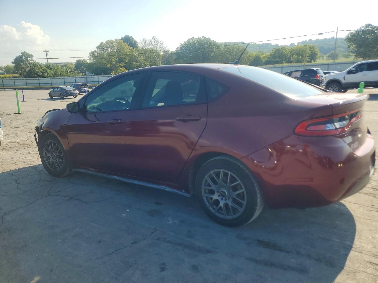 2015 Dodge Dart Se Бордовый vin: 1C3CDFAA2FD362803