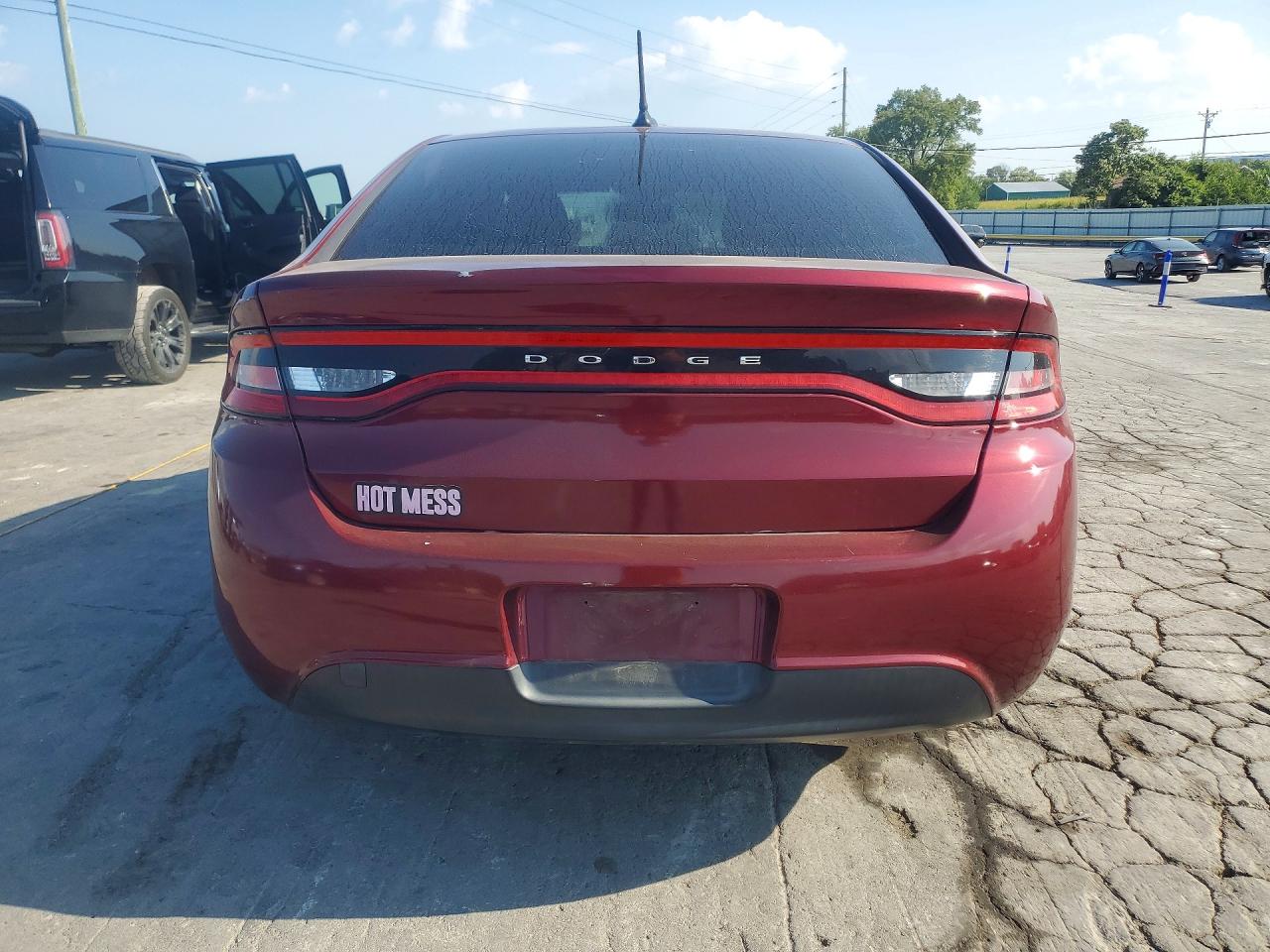 2015 Dodge Dart Se Бордовый vin: 1C3CDFAA2FD362803
