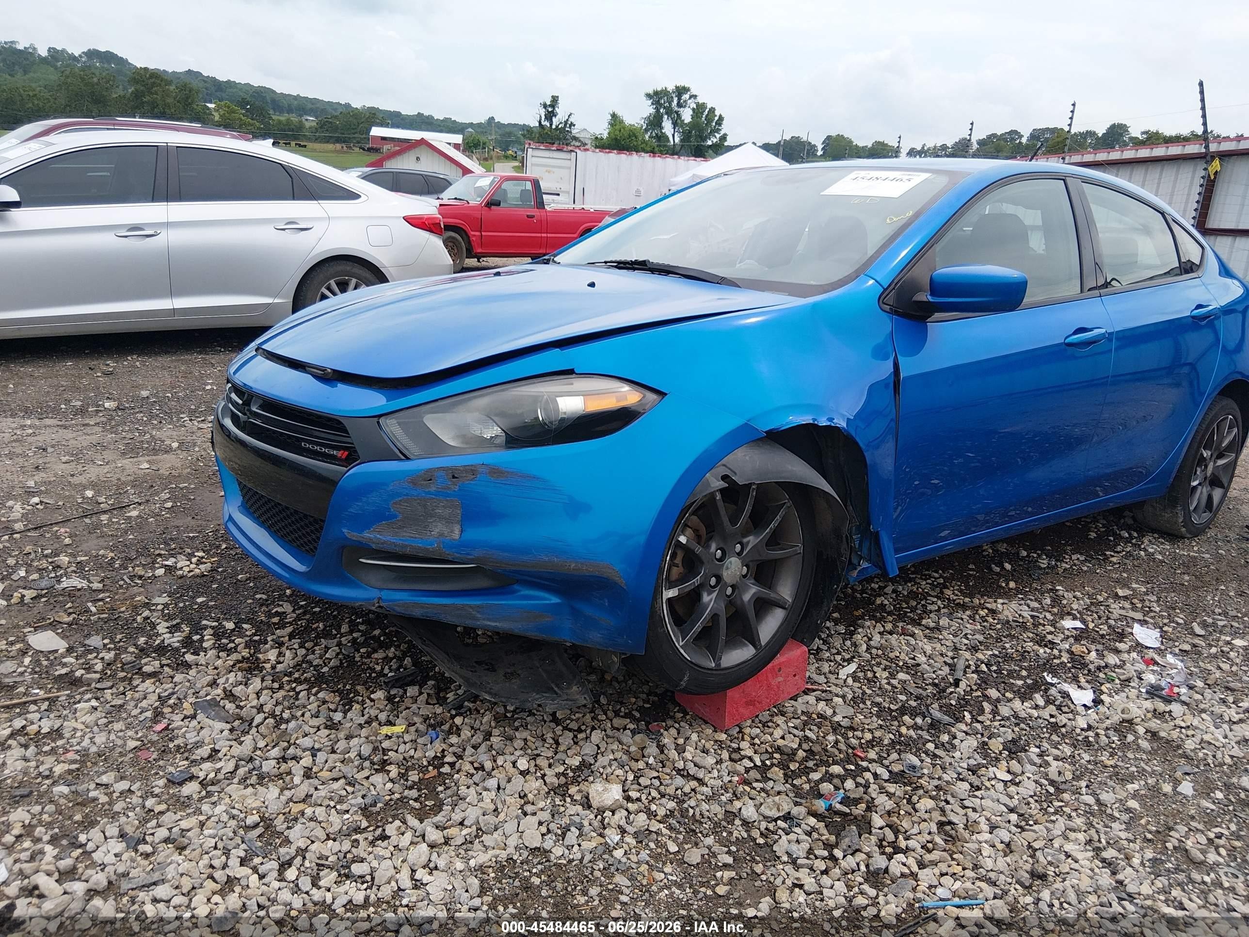 2015 Dodge Dart Se Blue vin: 1C3CDFAA2FD378998