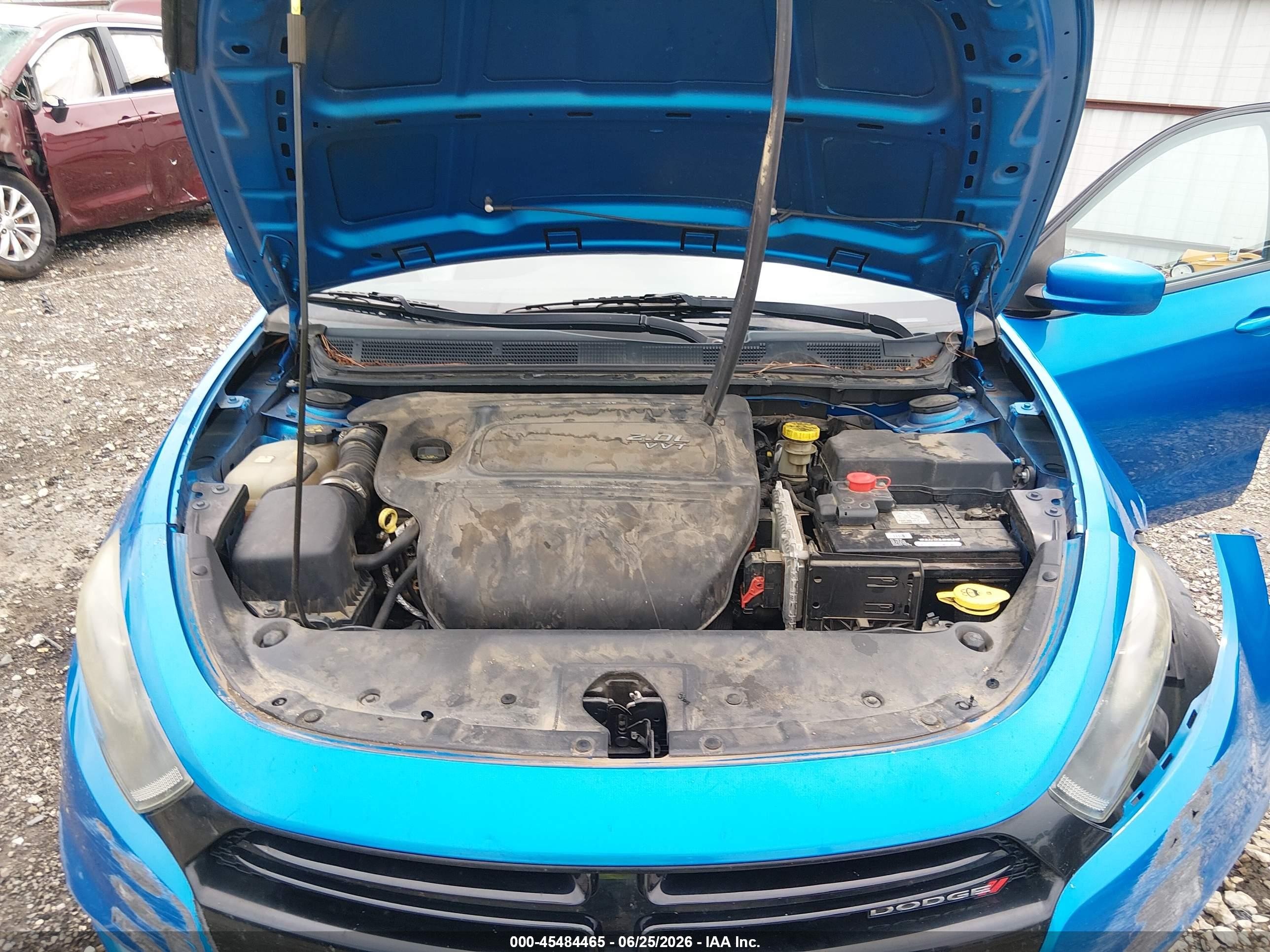 2015 Dodge Dart Se Blue vin: 1C3CDFAA2FD378998
