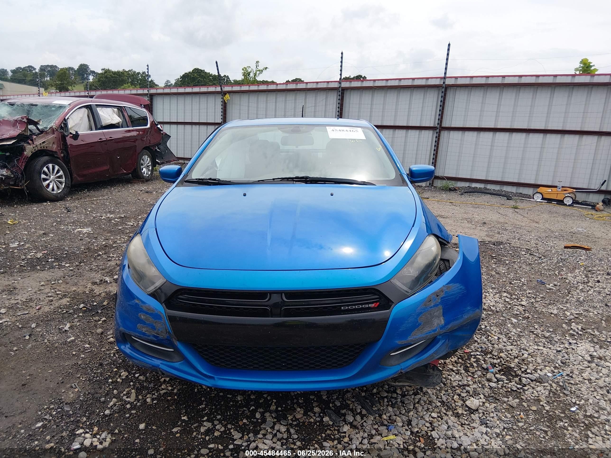 2015 Dodge Dart Se Blue vin: 1C3CDFAA2FD378998