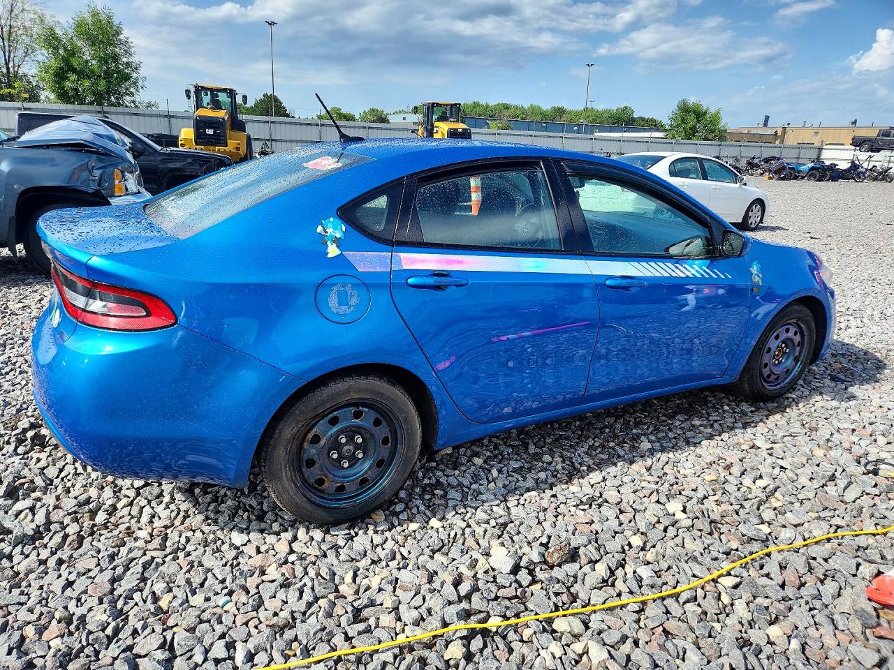 2015 Dodge Dart Se Blue vin: 1C3CDFAA2FD403947