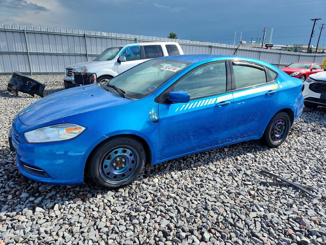 2015 Dodge Dart Se Синий vin: 1C3CDFAA2FD403947