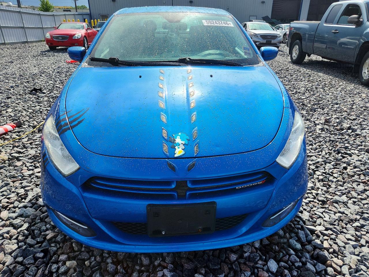 2015 Dodge Dart Se Blue vin: 1C3CDFAA2FD403947