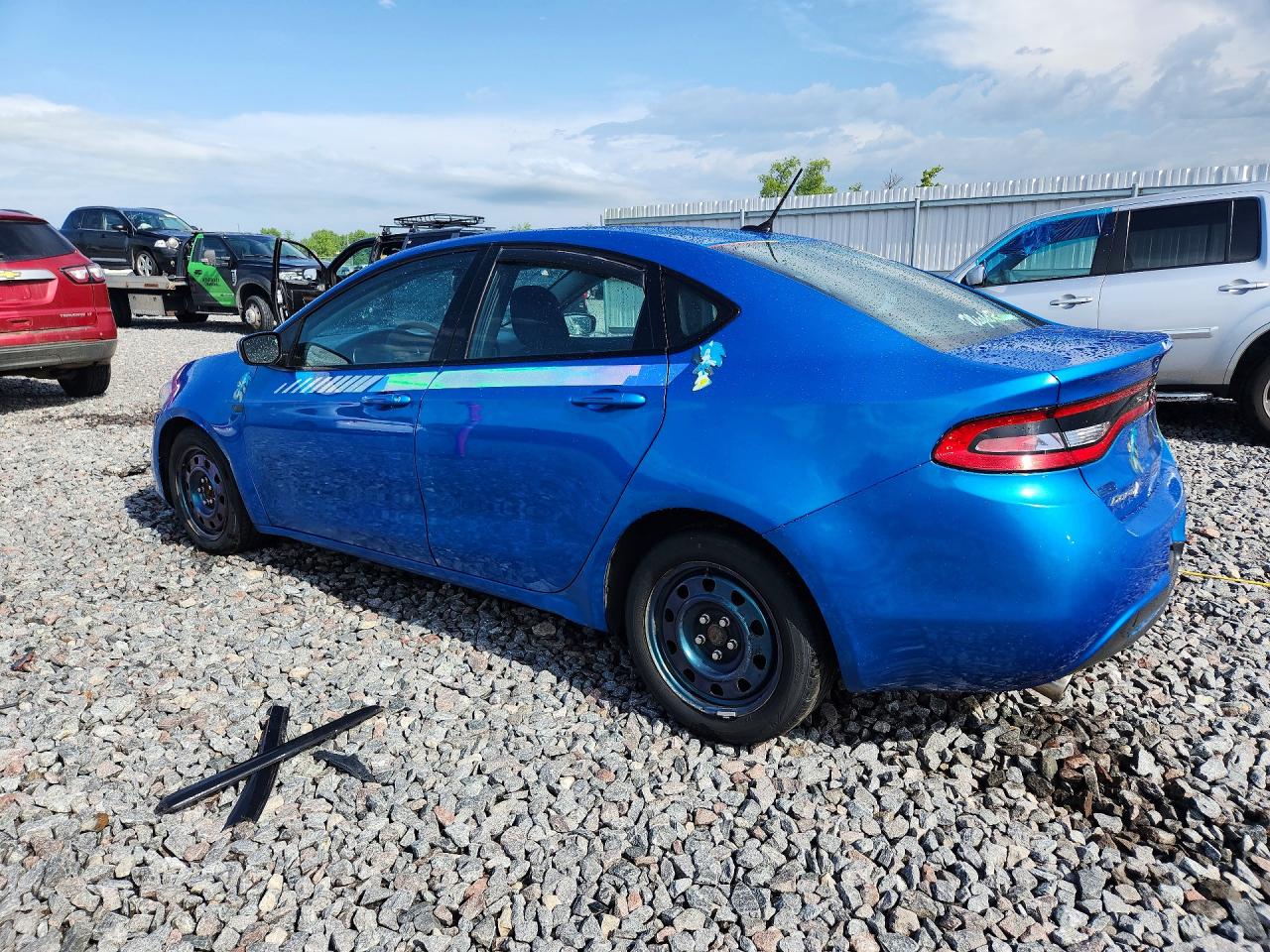 2015 Dodge Dart Se Blue vin: 1C3CDFAA2FD403947