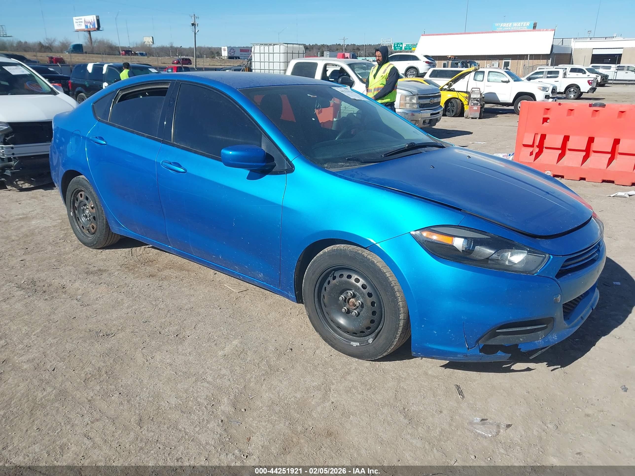 2015 Dodge Dart Se Blue vin: 1C3CDFAA2FD405357