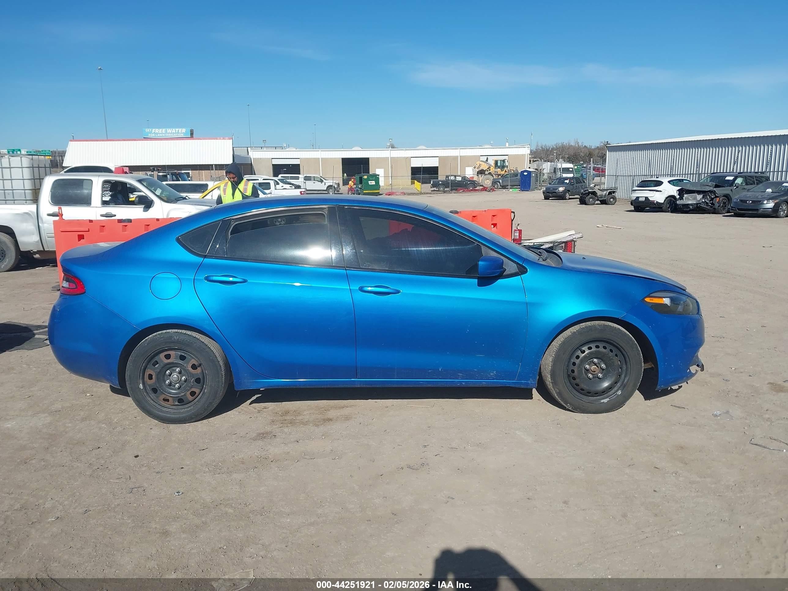 2015 Dodge Dart Se Blue vin: 1C3CDFAA2FD405357