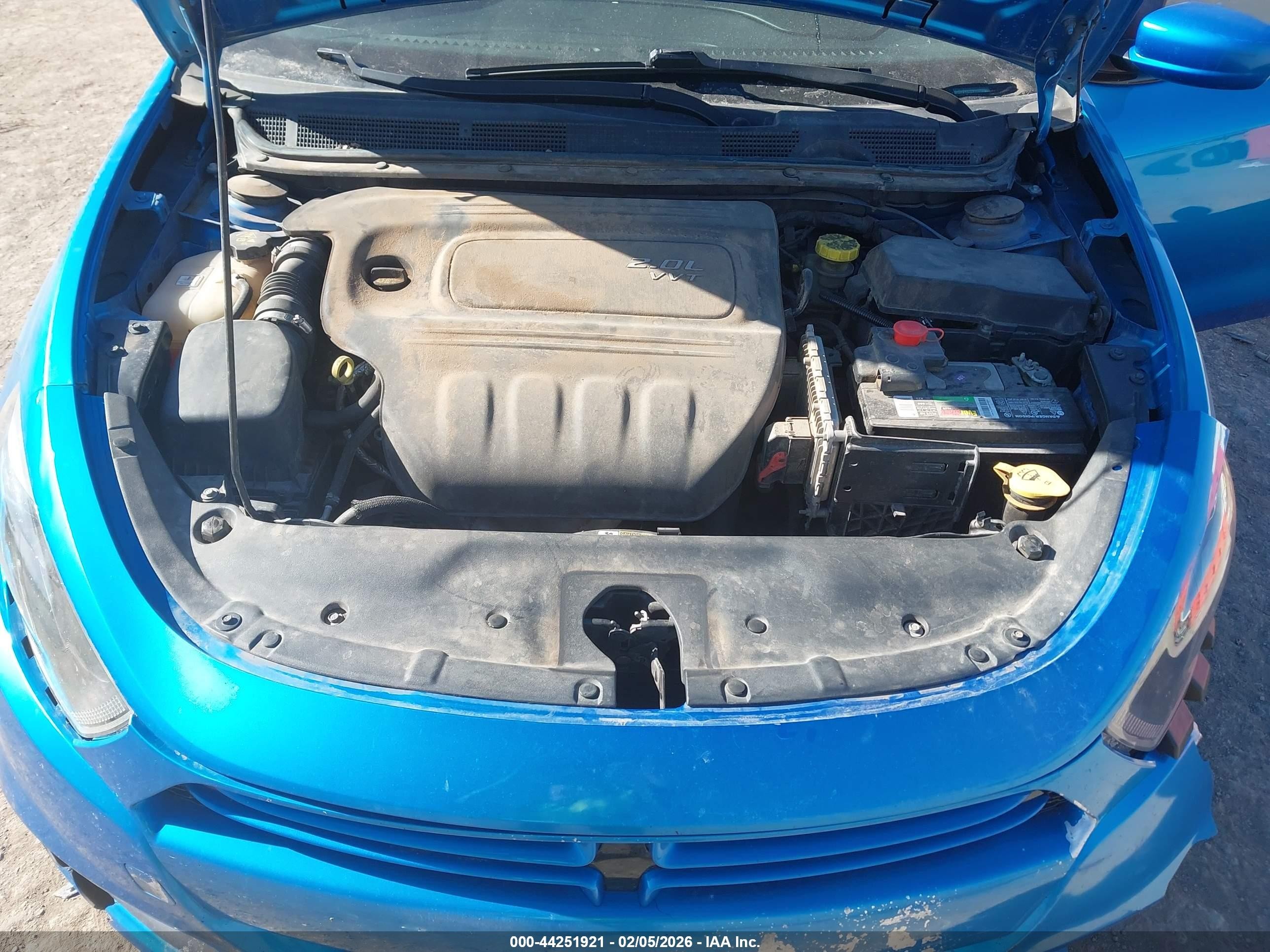 2015 Dodge Dart Se Blue vin: 1C3CDFAA2FD405357