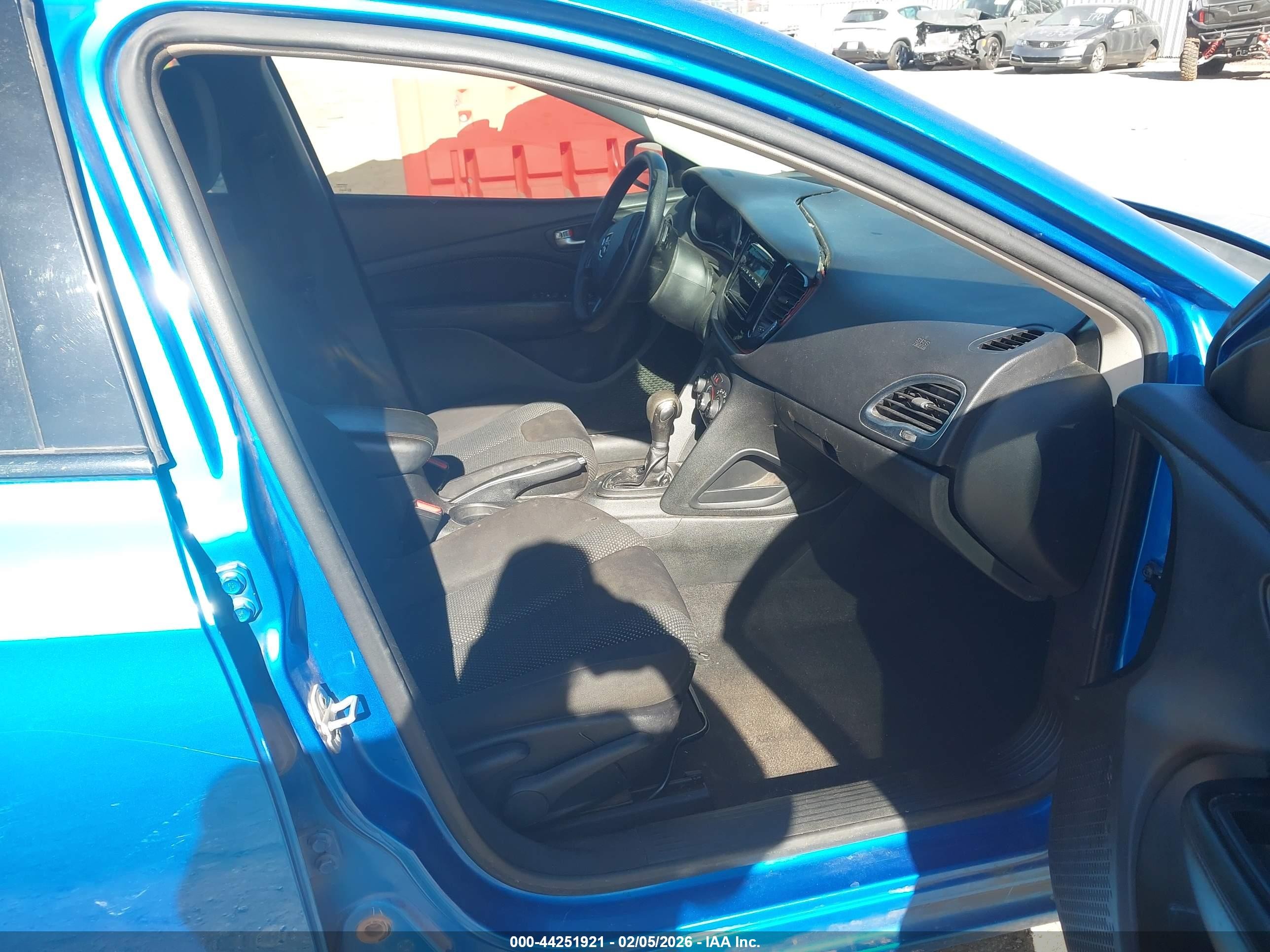 2015 Dodge Dart Se Blue vin: 1C3CDFAA2FD405357