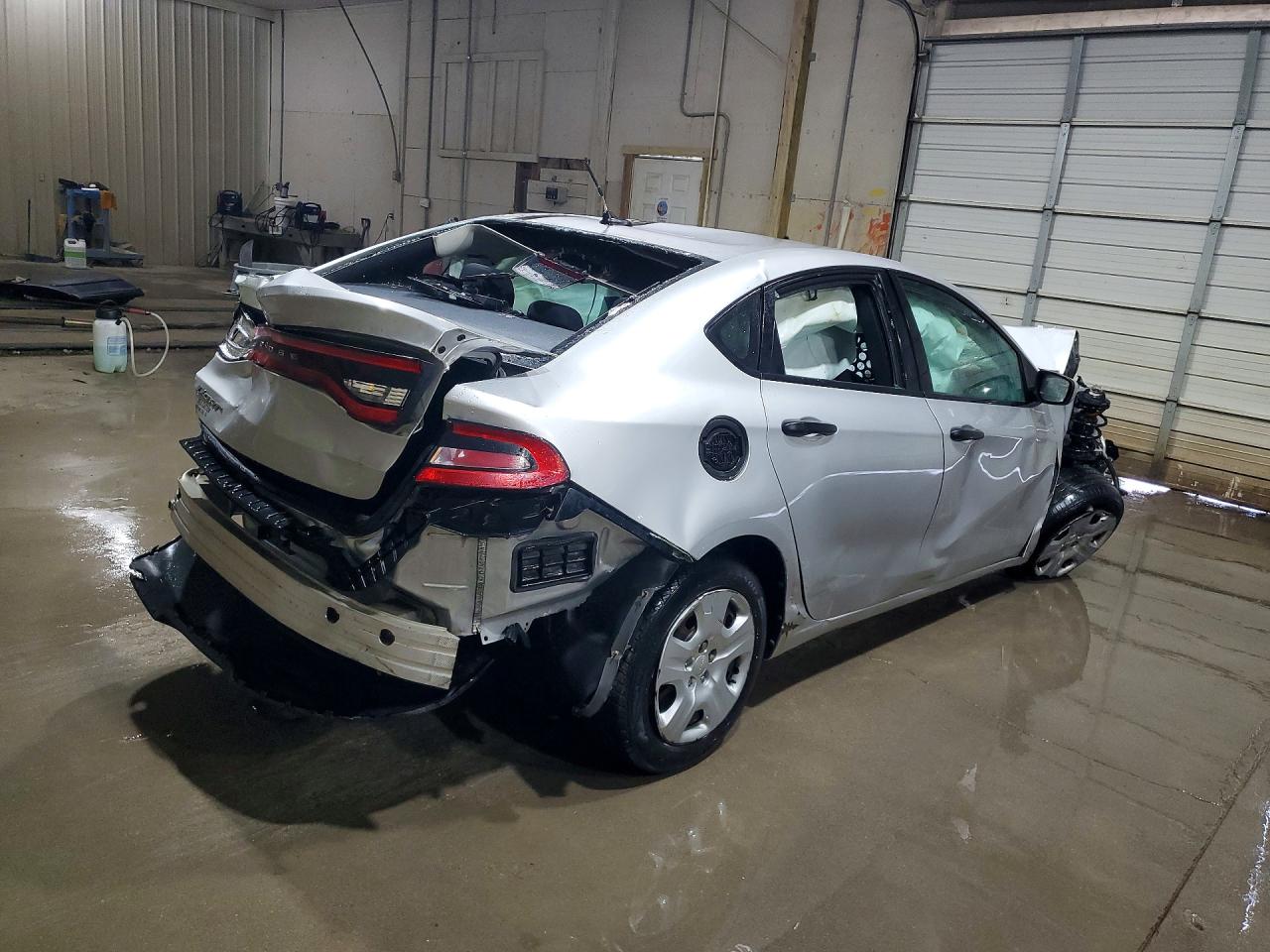 2013 Dodge Dart Se/aero Silver vin: 1C3CDFAA3DD175146