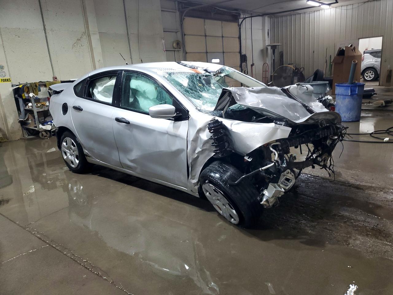 2013 Dodge Dart Se/aero Silver vin: 1C3CDFAA3DD175146