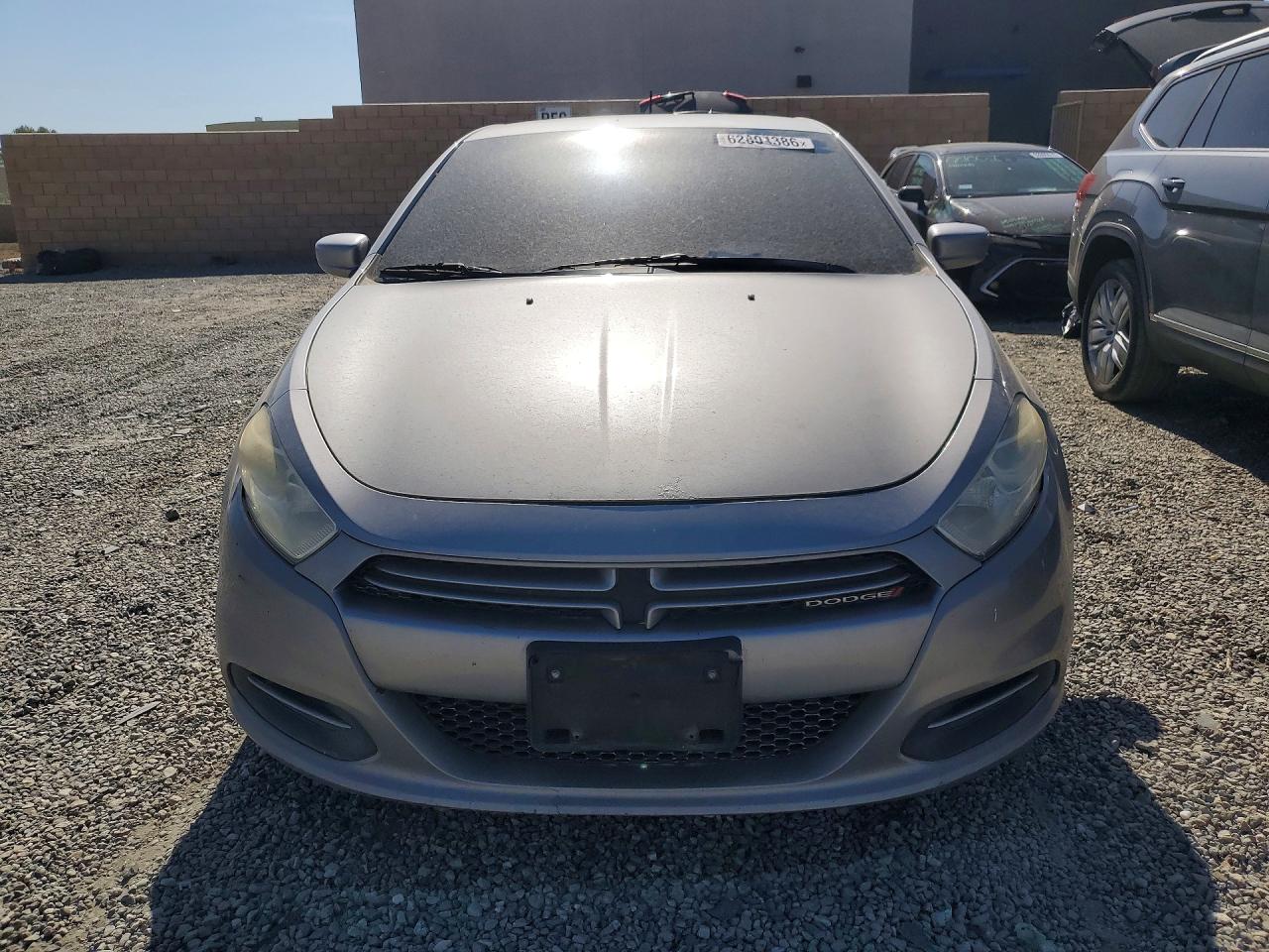 2015 Dodge Dart Se Gray vin: 1C3CDFAA3FD353009