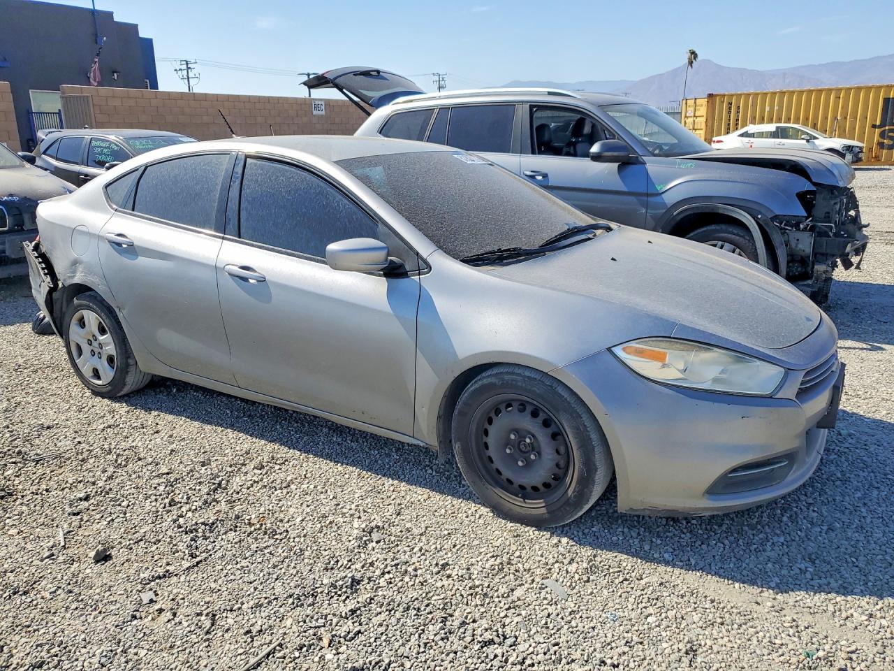 2015 Dodge Dart Se Gray vin: 1C3CDFAA3FD353009