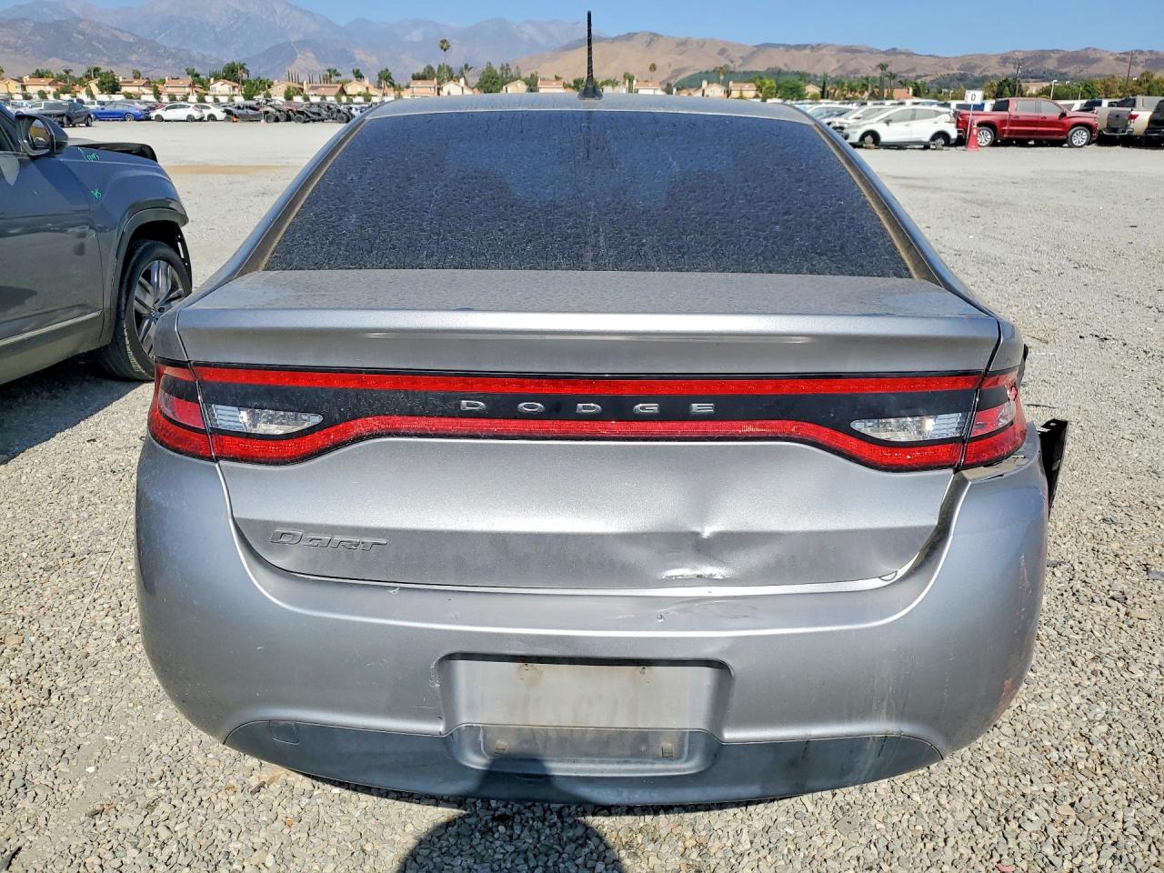 2015 Dodge Dart Se Gray vin: 1C3CDFAA3FD353009