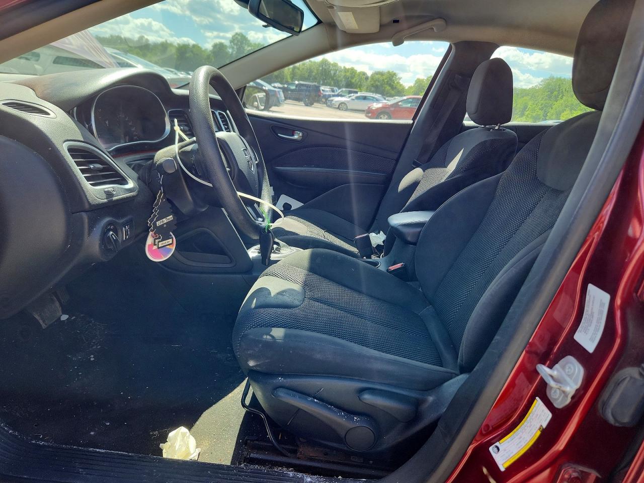 2015 Dodge Dart Se Бордовый vin: 1C3CDFAA3FD374619