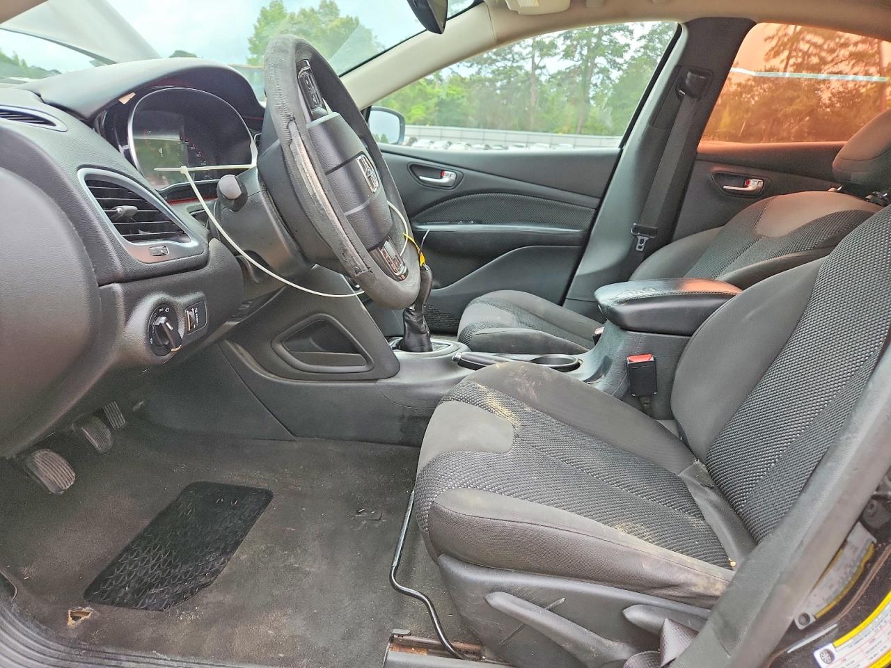 2015 Dodge Dart Se Black vin: 1C3CDFAA3FD404749