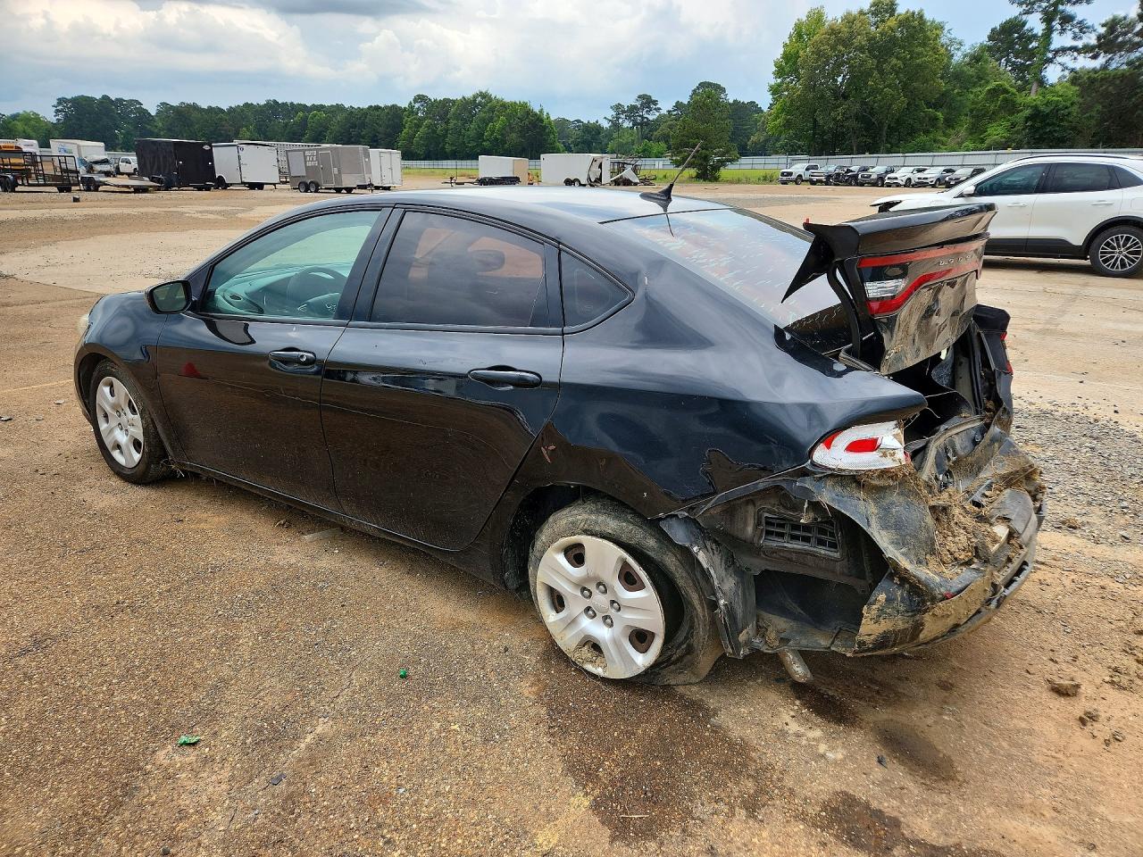 2015 Dodge Dart Se Black vin: 1C3CDFAA3FD404749