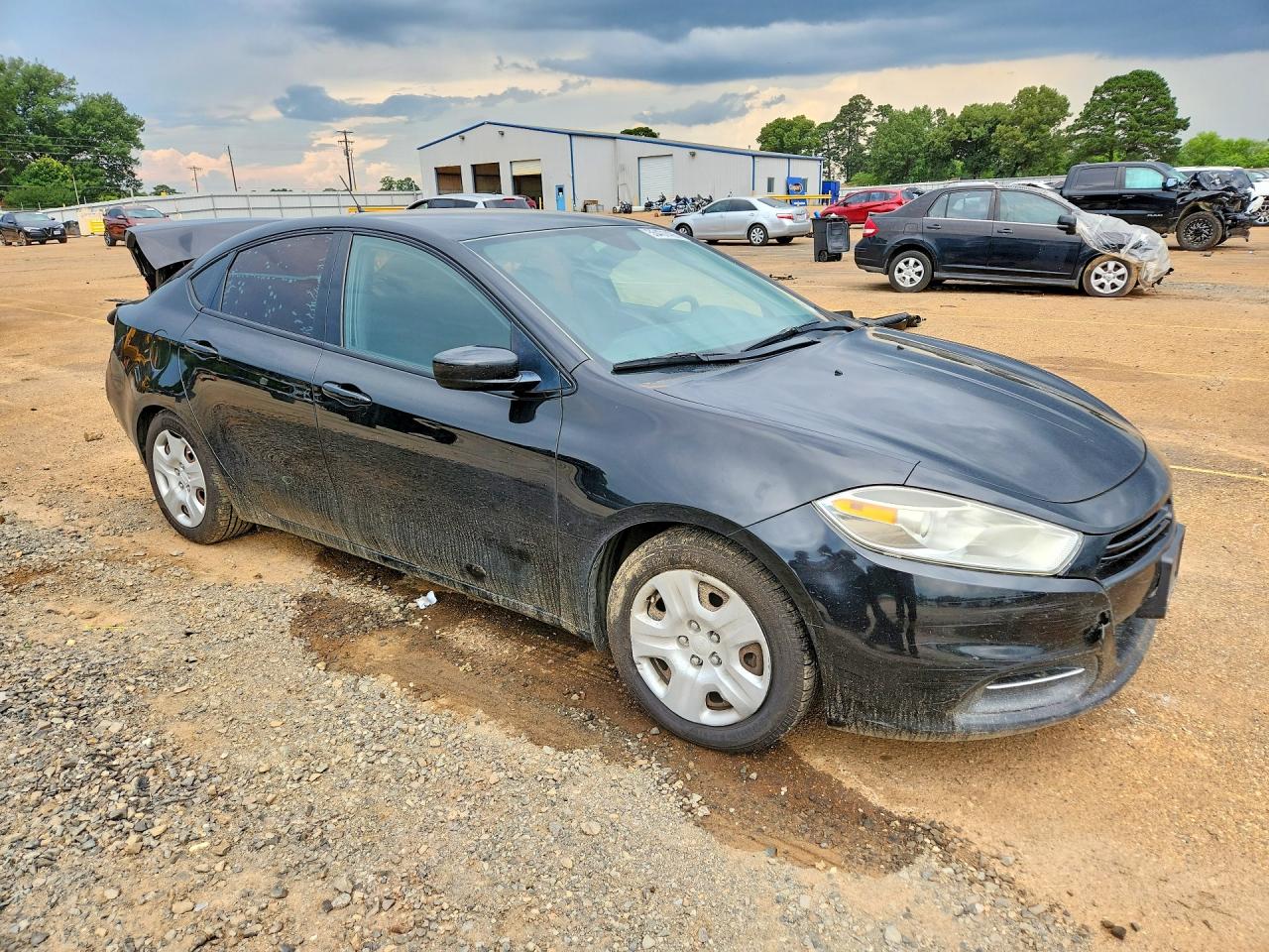 2015 Dodge Dart Se Black vin: 1C3CDFAA3FD404749