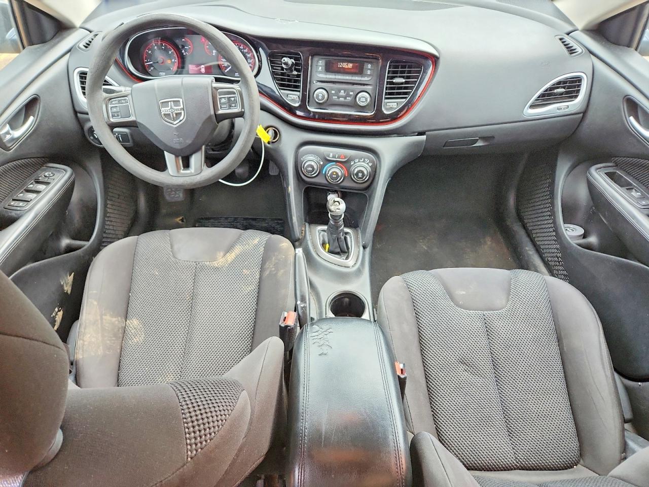 2015 Dodge Dart Se Black vin: 1C3CDFAA3FD404749
