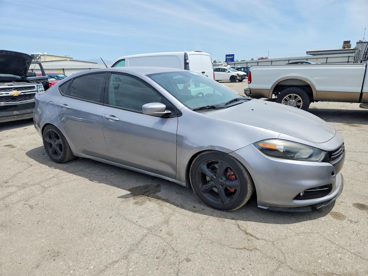 2015 Dodge Dart Se Silver vin: 1C3CDFAA3FD434320