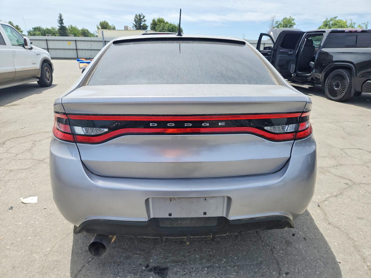 2015 Dodge Dart Se Silver vin: 1C3CDFAA3FD434320