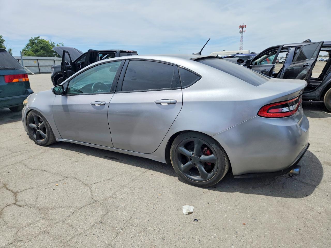 2015 Dodge Dart Se Silver vin: 1C3CDFAA3FD434320