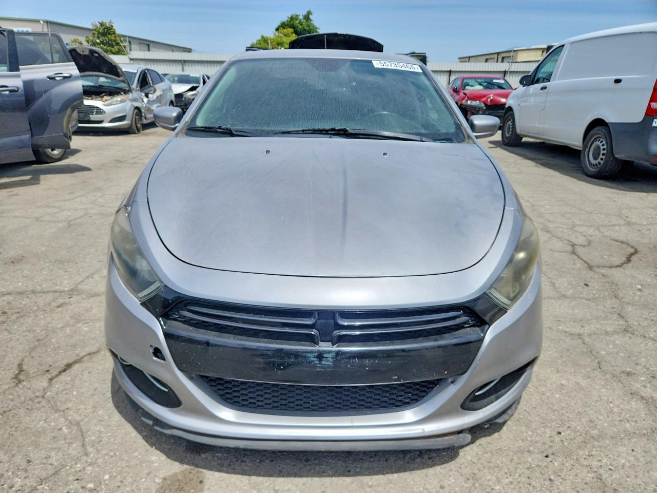 2015 Dodge Dart Se Silver vin: 1C3CDFAA3FD434320