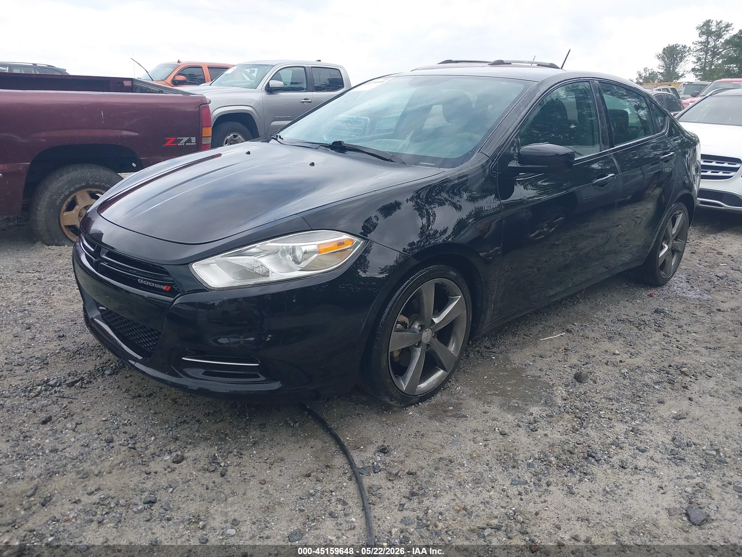 2013 Dodge Dart Se Black vin: 1C3CDFAA4DD147288