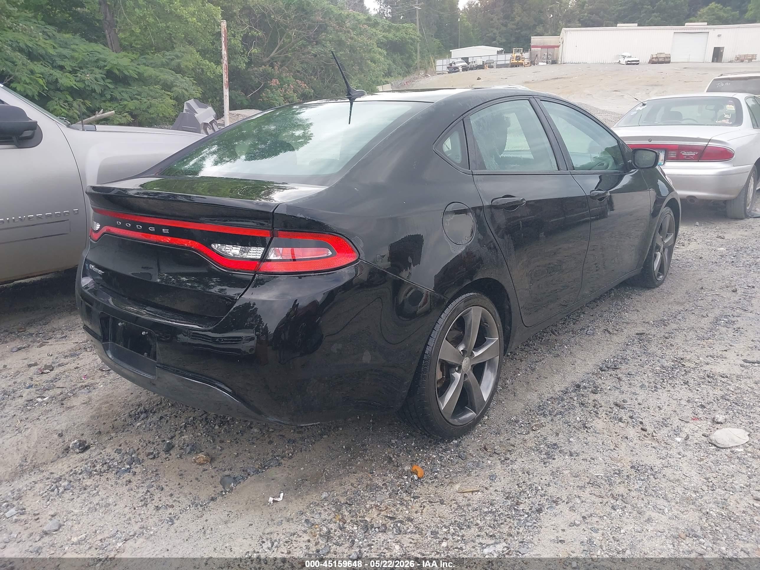 2013 Dodge Dart Se Black vin: 1C3CDFAA4DD147288