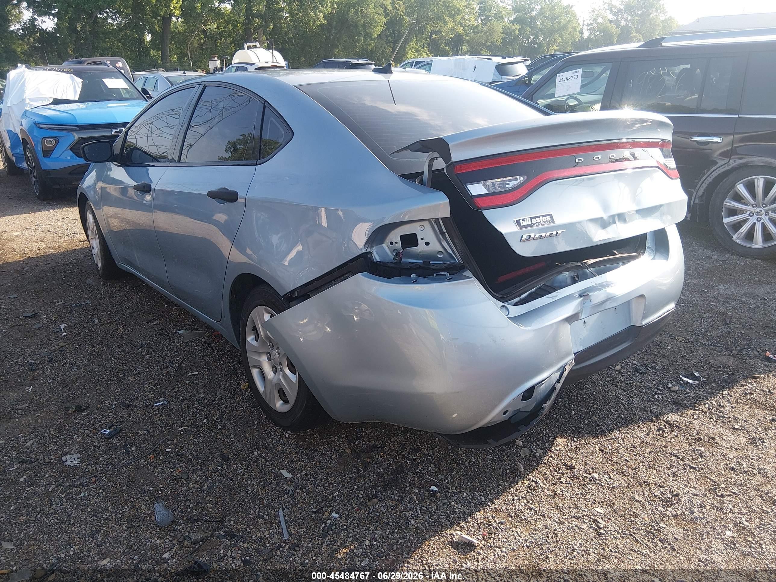 2013 Dodge Dart Se Silver vin: 1C3CDFAA4DD287051