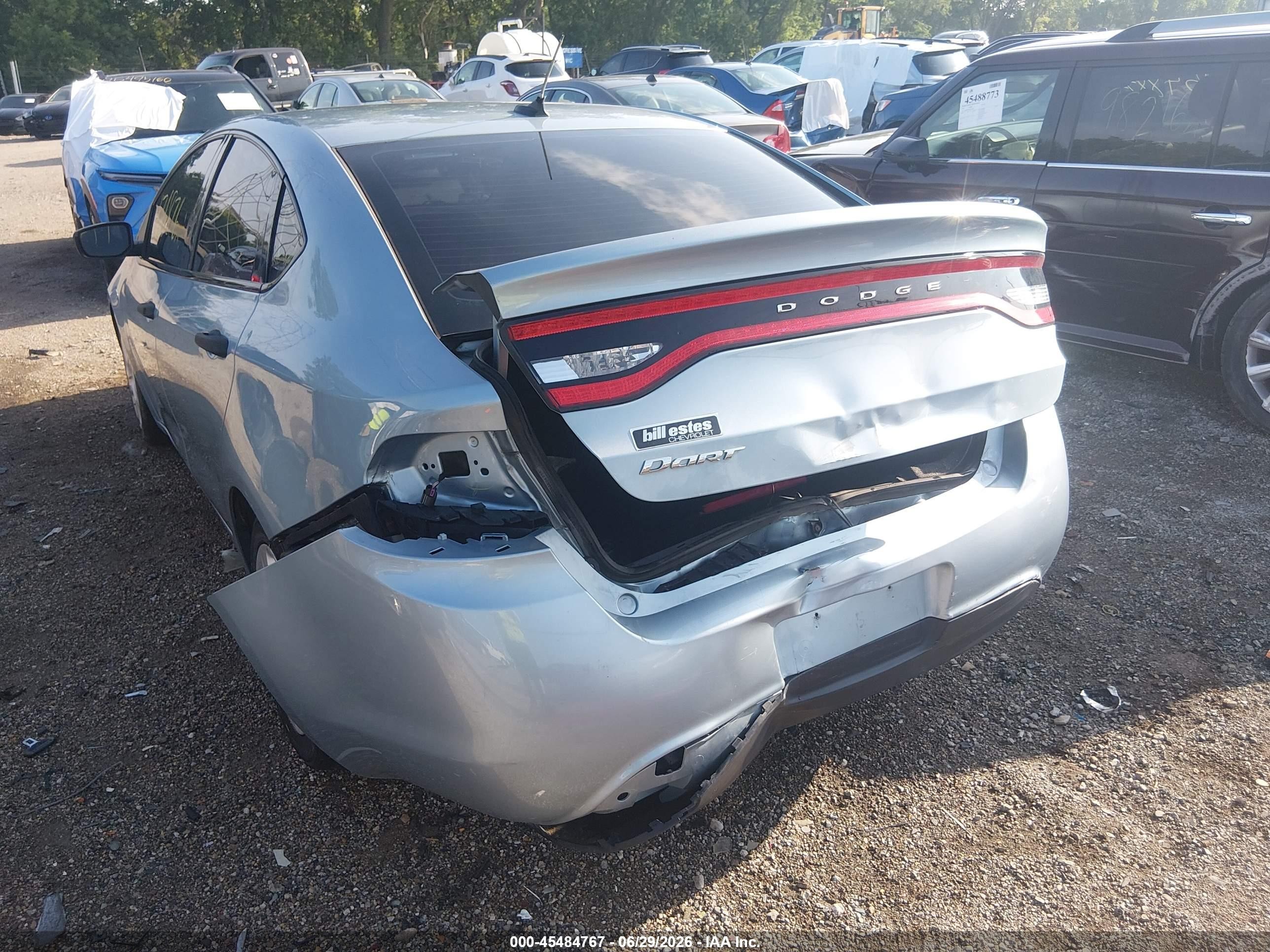 2013 Dodge Dart Se Silver vin: 1C3CDFAA4DD287051