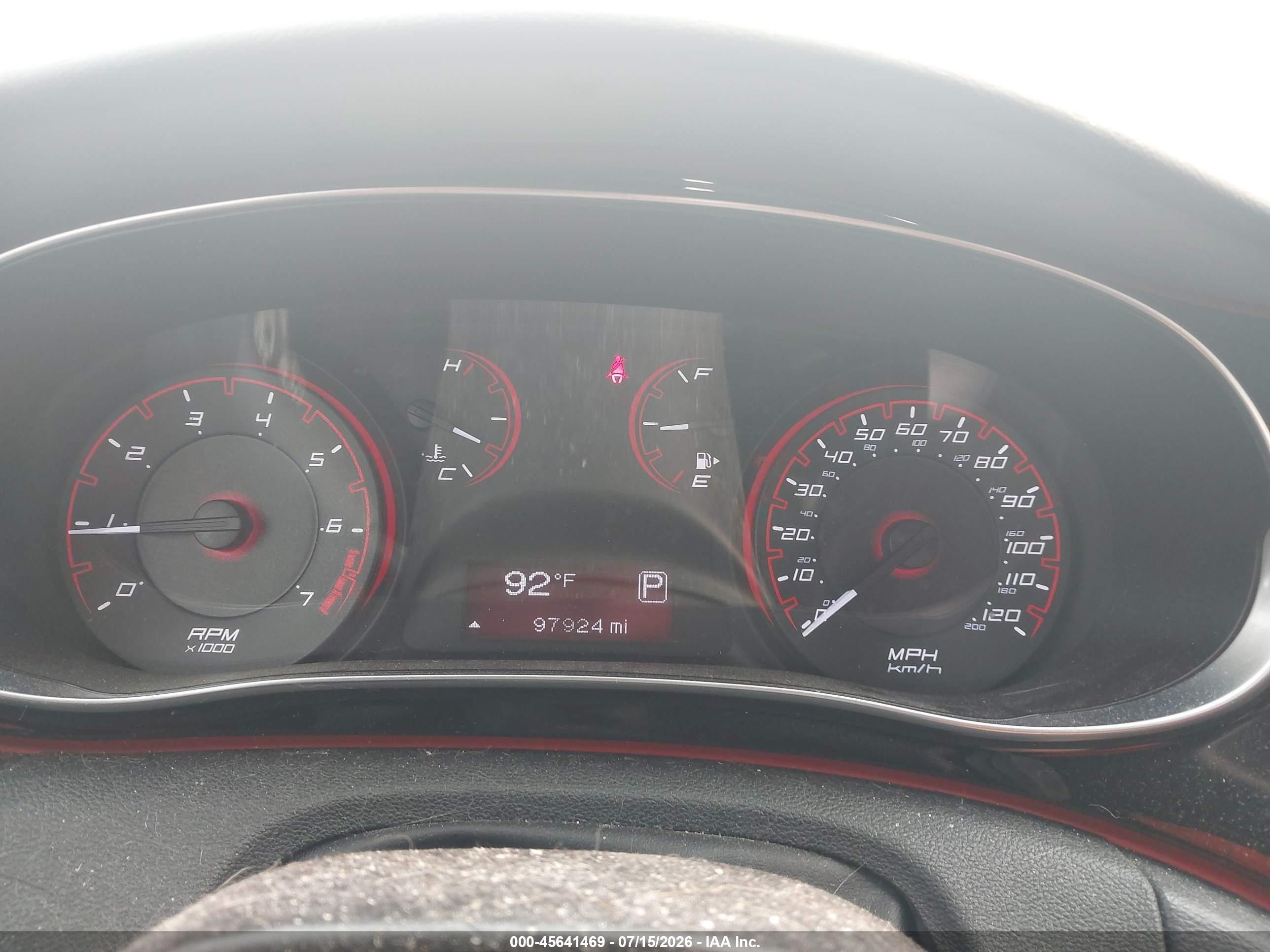 2015 Dodge Dart Se Red vin: 1C3CDFAA4FD276022