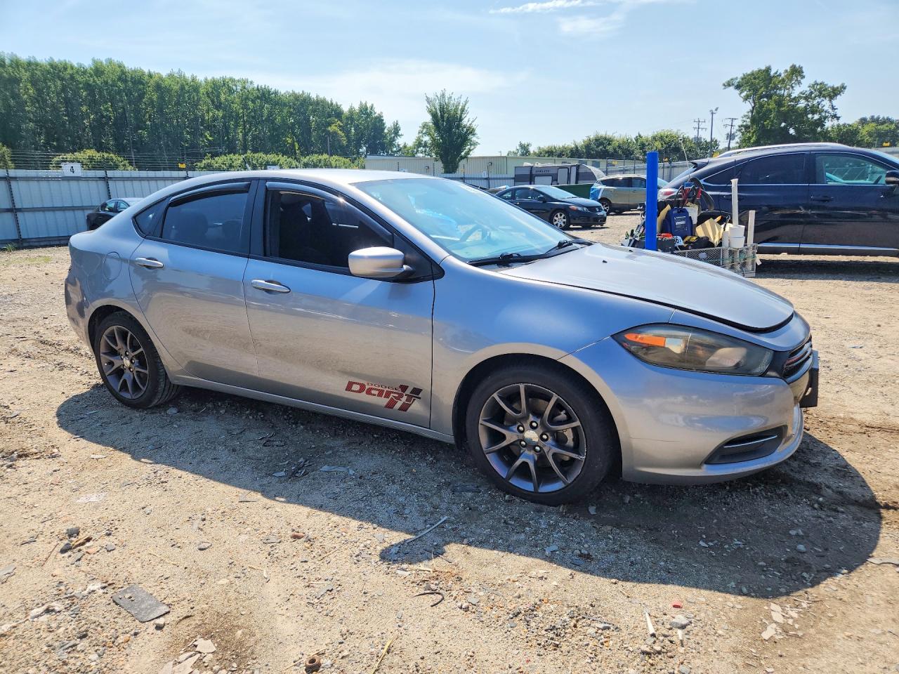2016 Dodge Dart Se Silver vin: 1C3CDFAA4GD578850