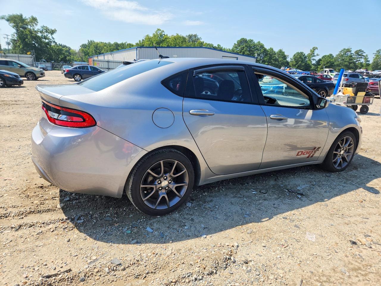 2016 Dodge Dart Se Silver vin: 1C3CDFAA4GD578850