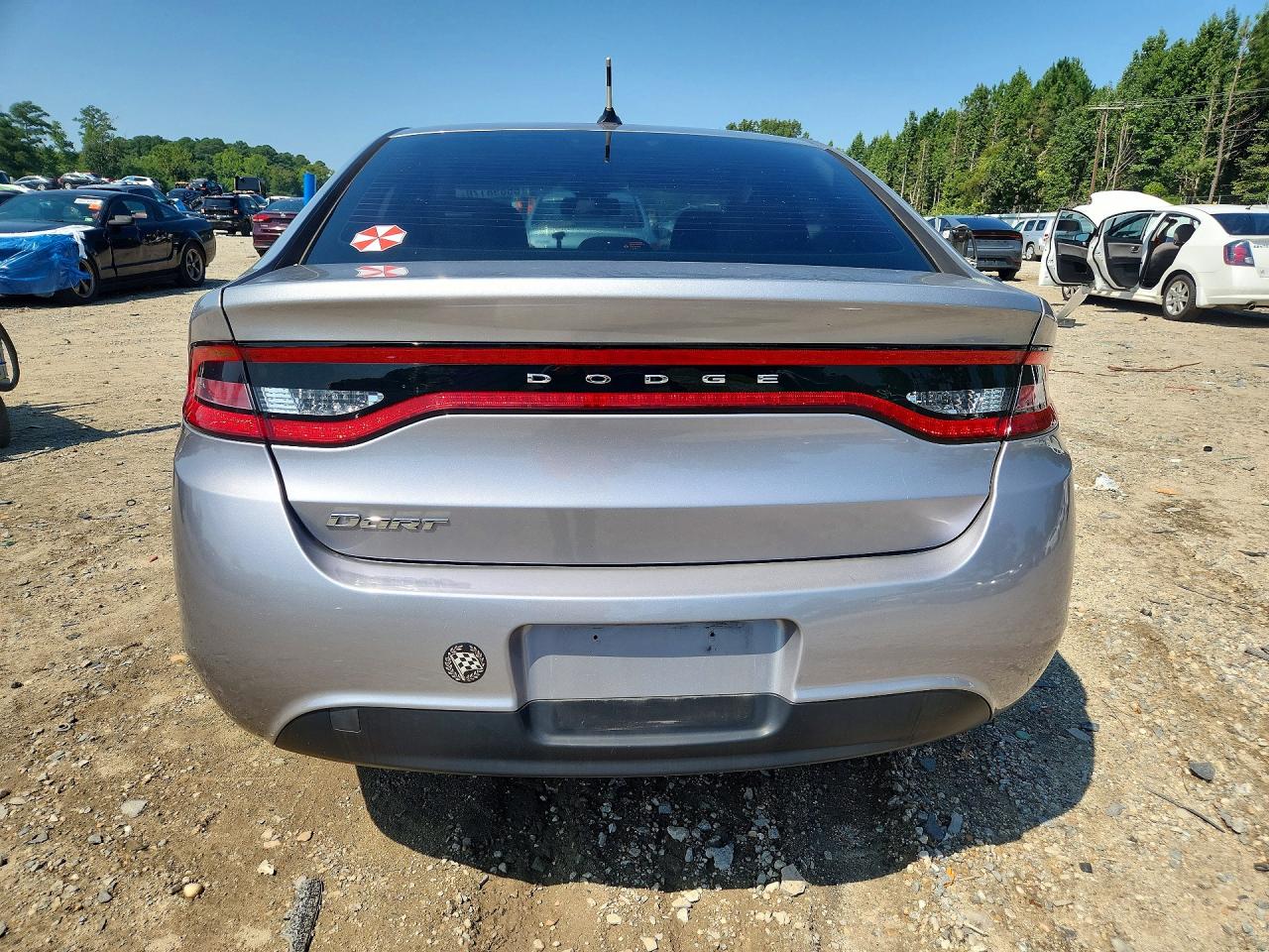 2016 Dodge Dart Se Silver vin: 1C3CDFAA4GD578850