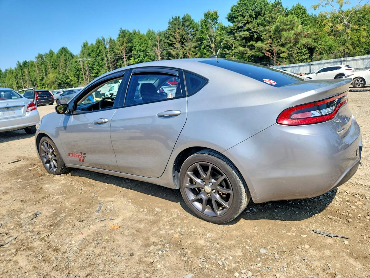 2016 Dodge Dart Se Silver vin: 1C3CDFAA4GD578850