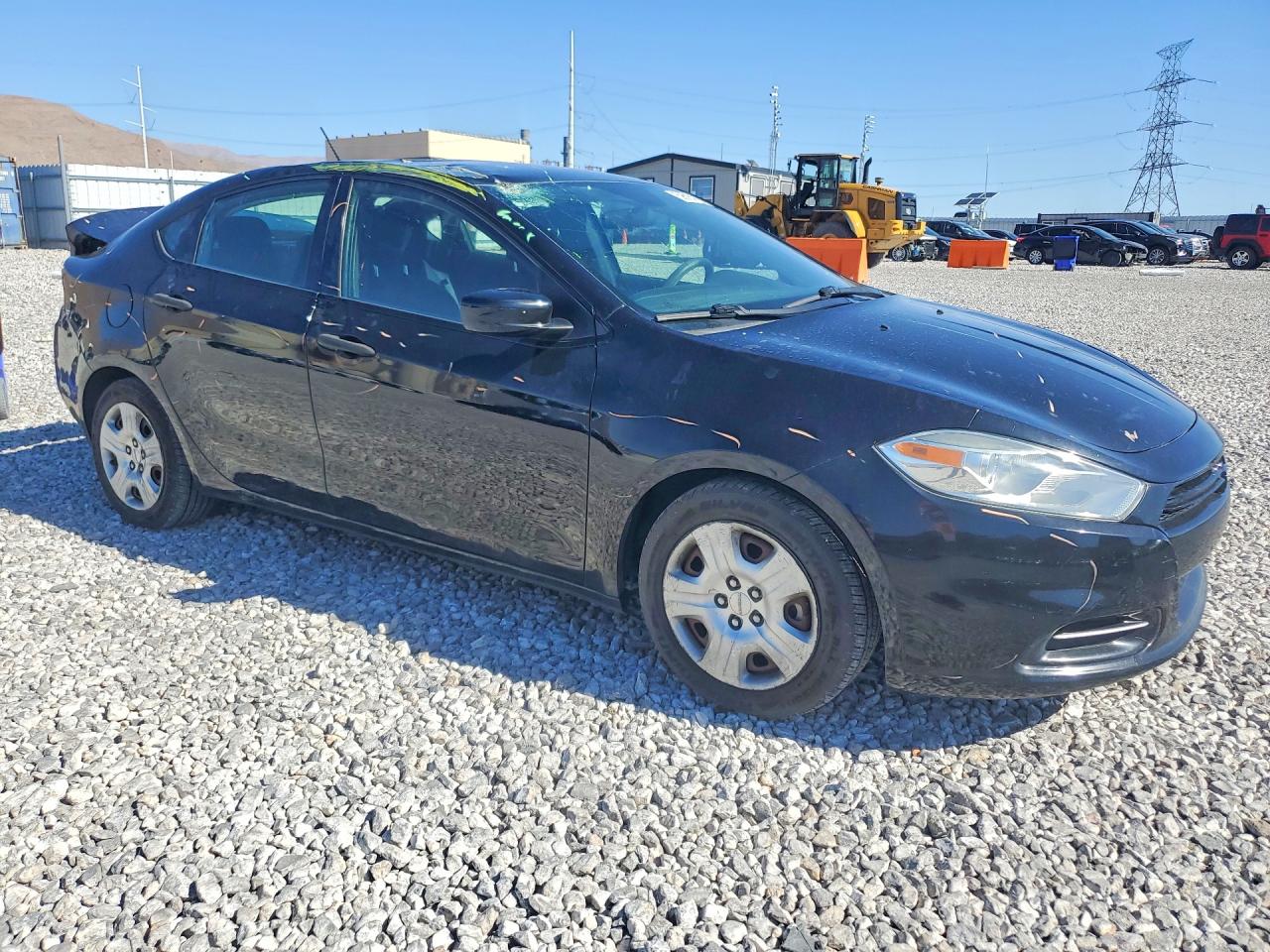 2013 Dodge Dart Se Black vin: 1C3CDFAA5DD320106