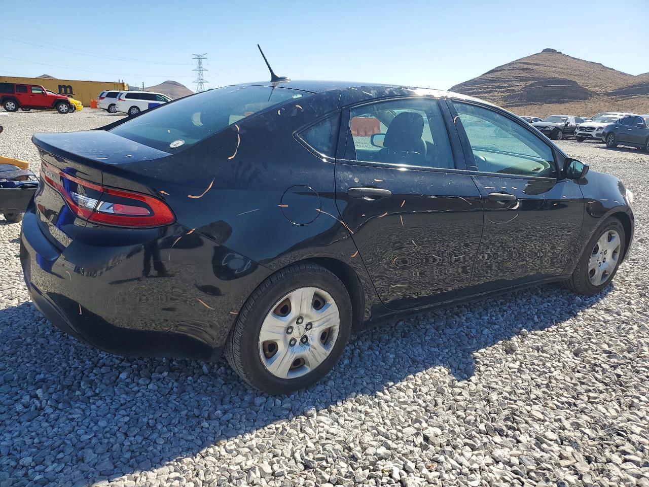 2013 Dodge Dart Se Black vin: 1C3CDFAA5DD320106