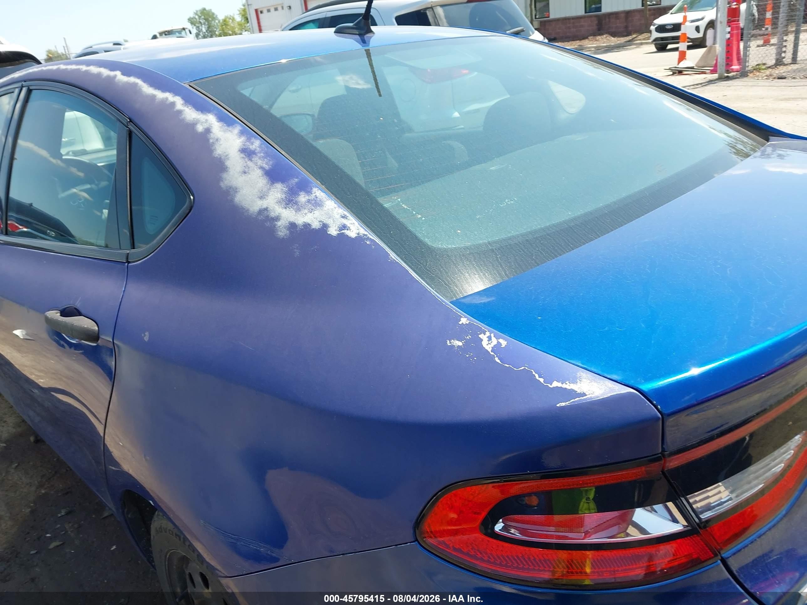 2013 Dodge Dart Se Blue vin: 1C3CDFAA5DD325936
