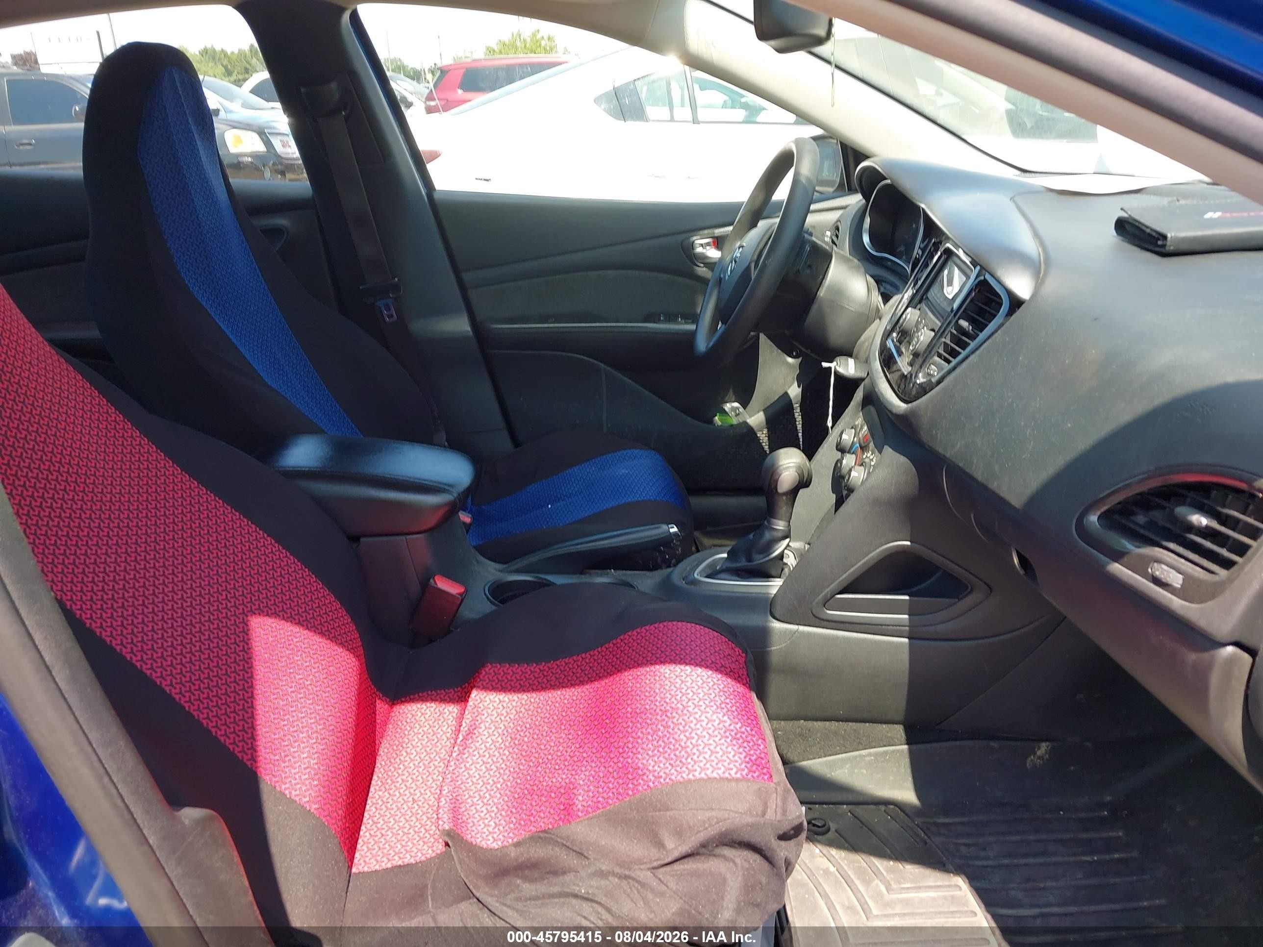2013 Dodge Dart Se Blue vin: 1C3CDFAA5DD325936