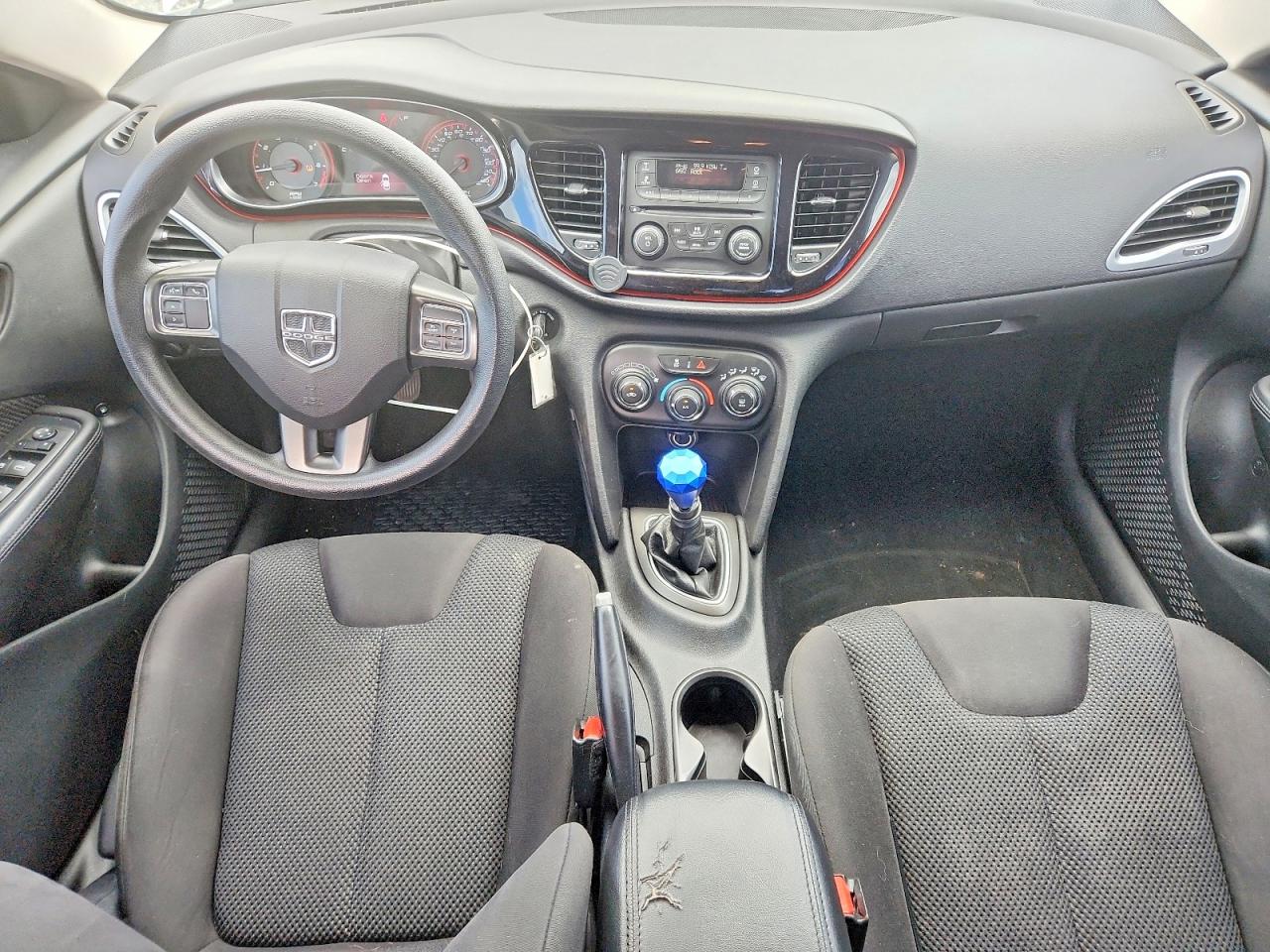 2014 Dodge Dart Se White vin: 1C3CDFAA5ED833809